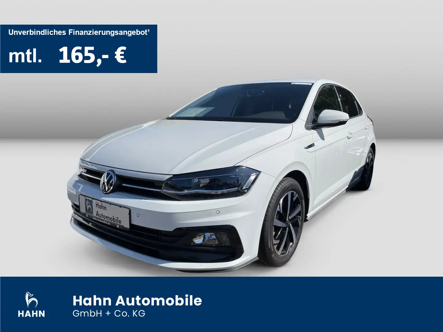 Volkswagen Polo 1.0TSI R-Line LED Navi ACC Sitzh APP CAM Weiß - 1