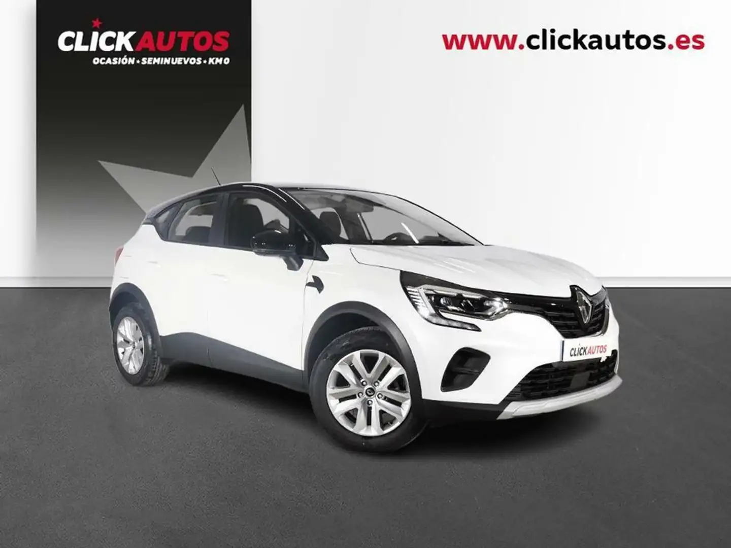 Renault Captur TCe Equilibre 67kW Blanc - 2