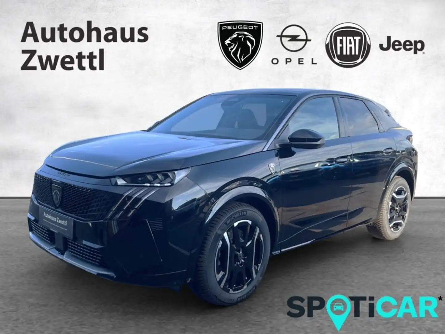 Peugeot 3008 GT Elektro 230 98 kWh Schwarz - 1