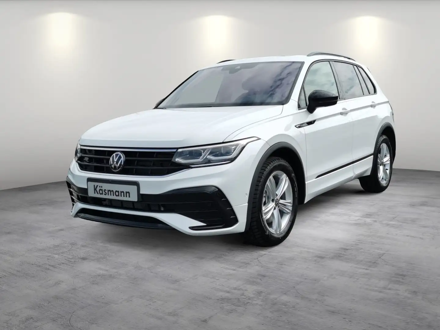 Volkswagen Tiguan R-Line 2.0TDI 4M AHK PANO H&K 360 MATRIX Weiß - 2