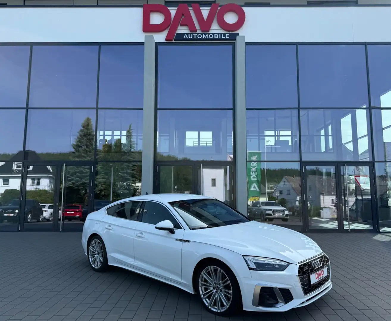 Audi A5 Sportback 50 TDI quattro 3x S line/Matrix/B&O Weiß - 1