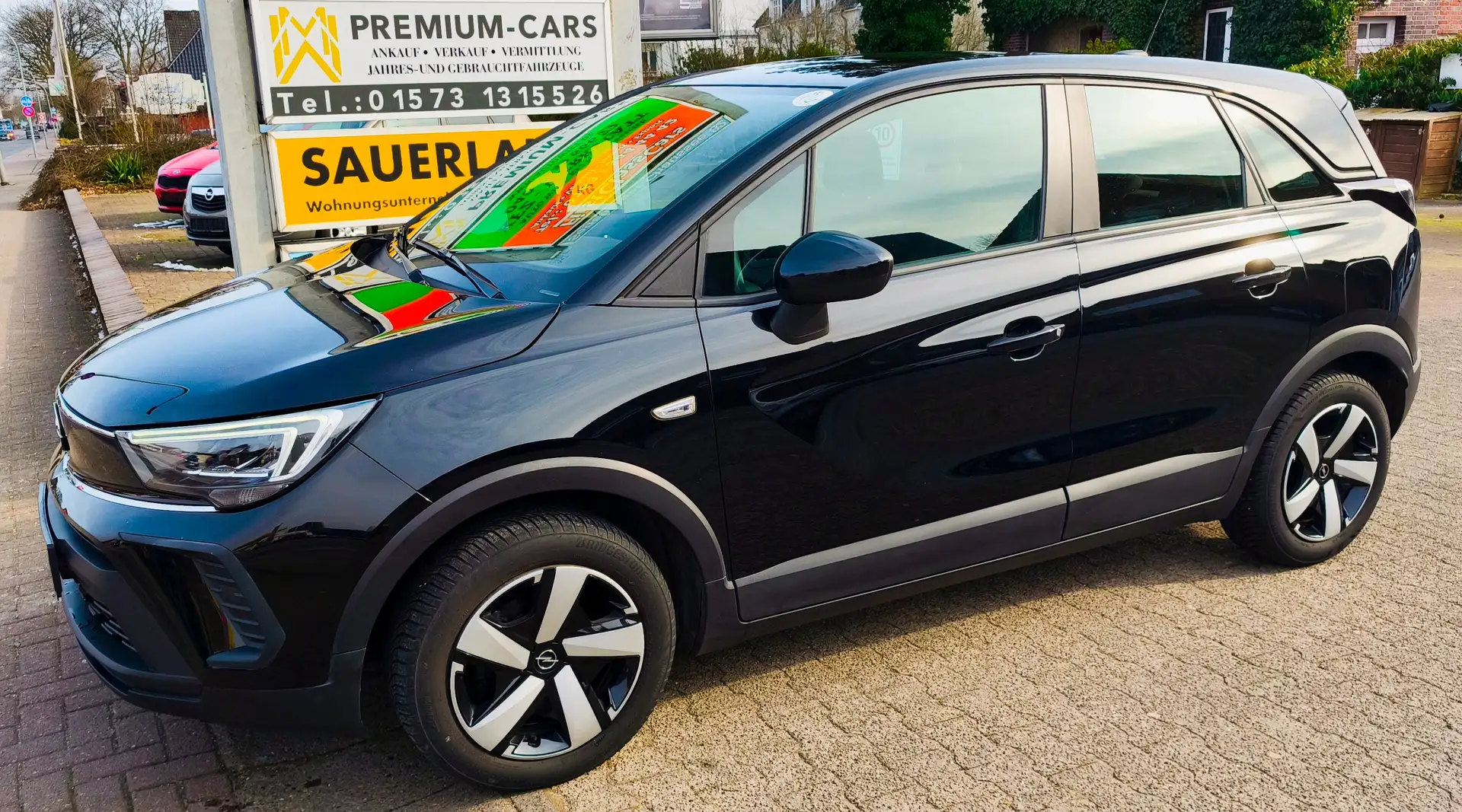 Opel Crossland X Edition Klima/LED/1 HAND TÜV NEU Schwarz - 1