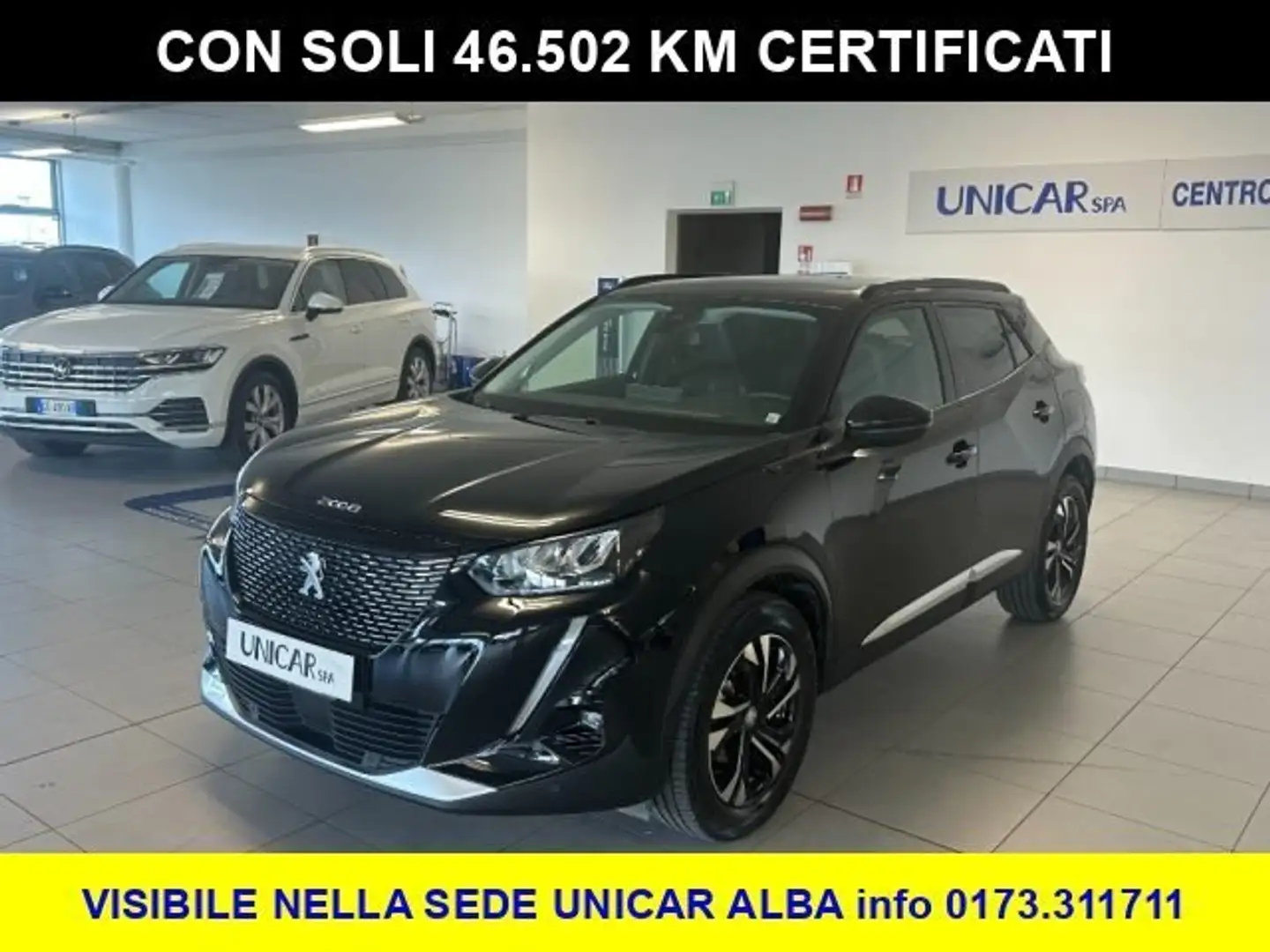 Peugeot 2008 1.200 BENZINA 130 CV ALLURE + NAVI PACK Nero - 1