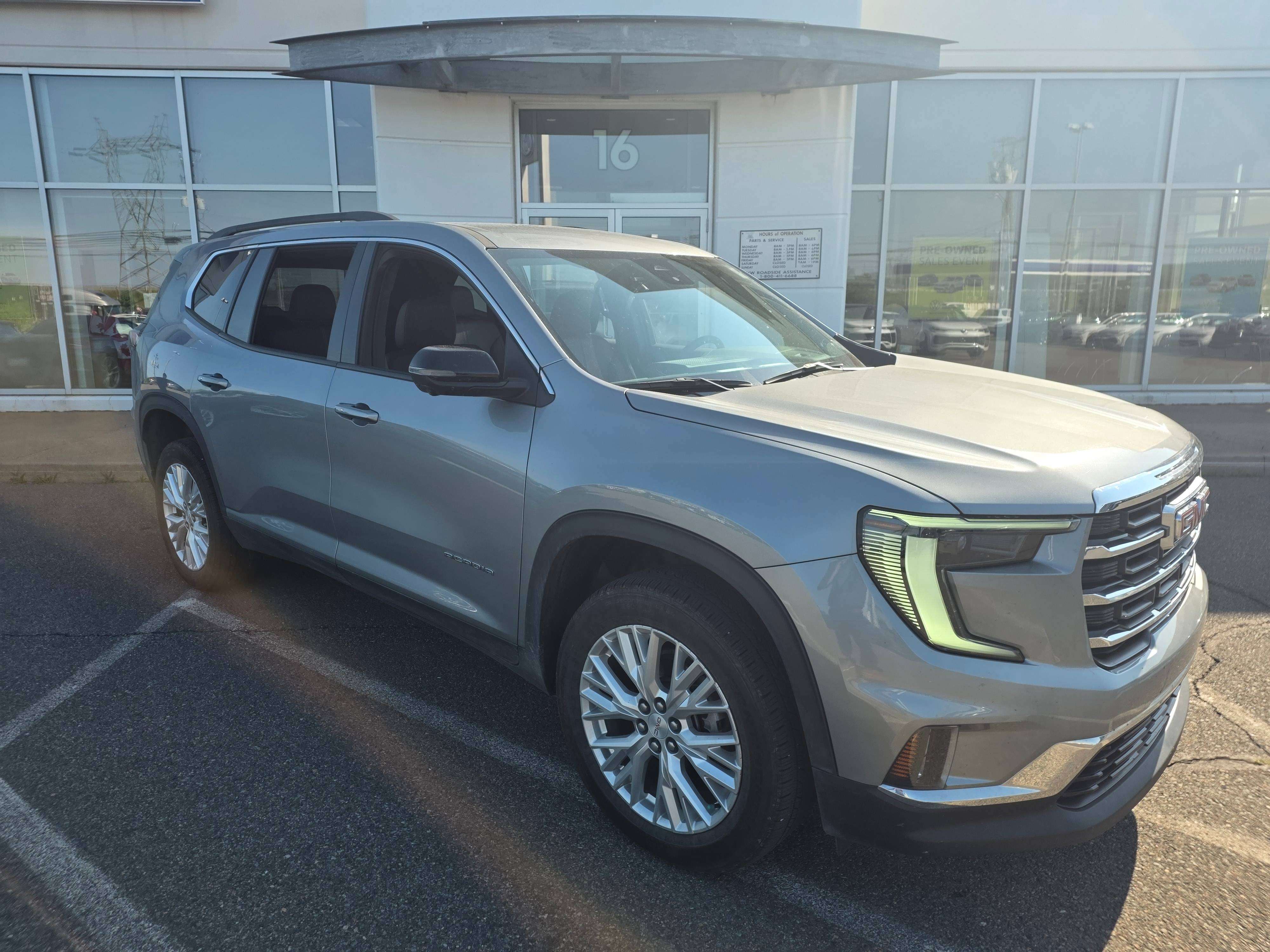 Gray 2025 GMC Acadia SUV / Crossover Four-Wheel Drive 8-Speed Automatic