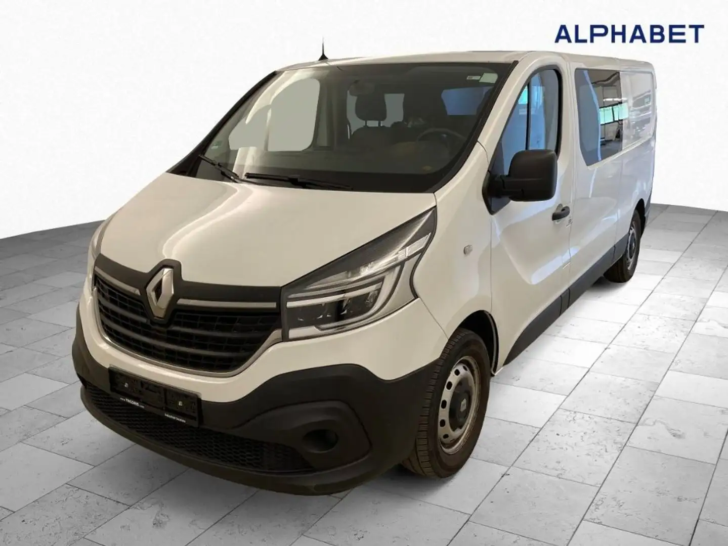 Renault Trafic Doppelkabine Kasten L2H1 3,0t Komfort Wit - 1