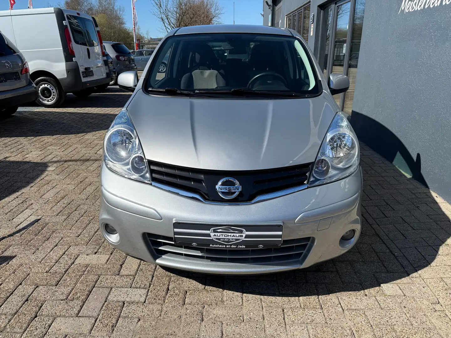 Nissan Note I-Way*Automatik*SH gepfl.*HU/AU Neu*2.Hand*TopGepf Grau - 2
