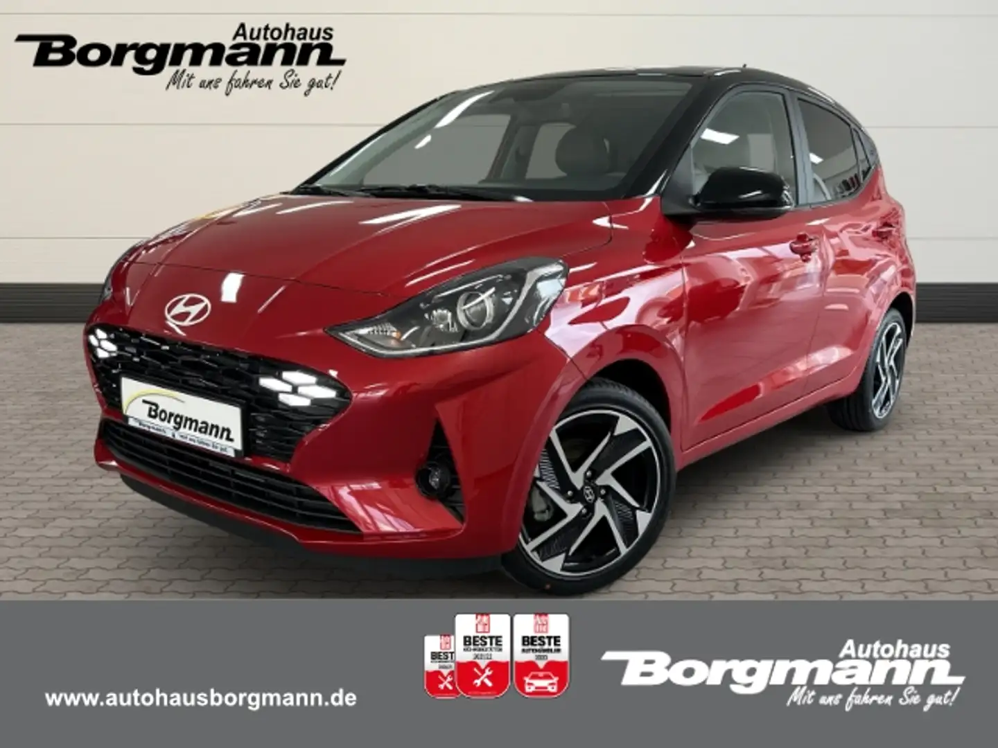 Hyundai i10 Prime Navi - Apple CarPlay - PDC hinten Rosso - 1