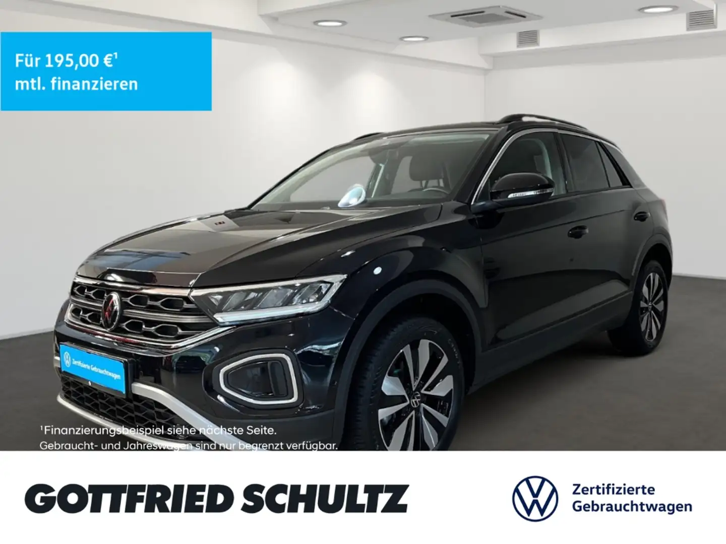 Volkswagen T-Roc 1.5 TSI DSG Navi Sitzheizung APP-Connect ACC Schwarz - 1