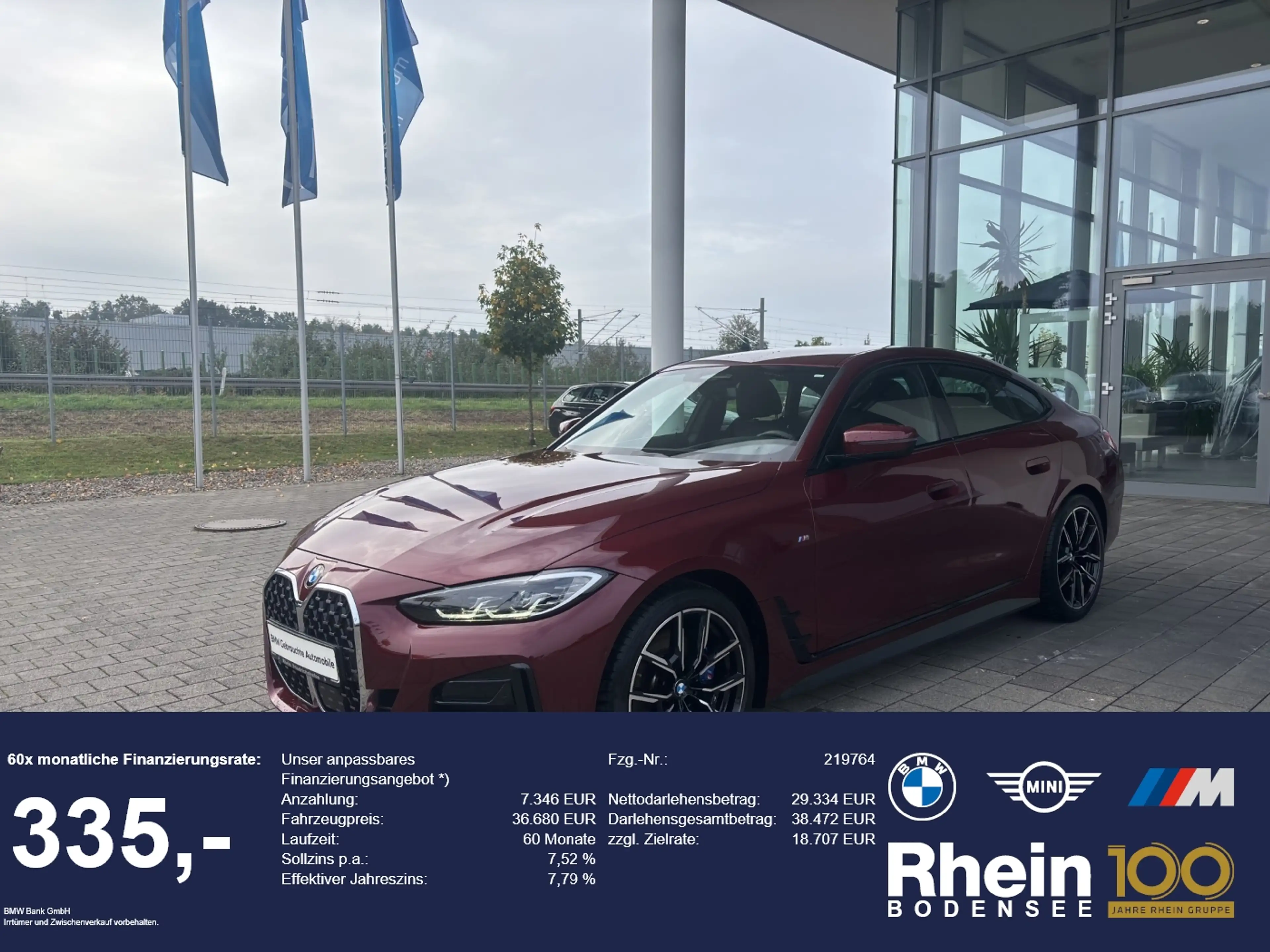 BMW 430 430i Gran Coupé M Sport ACC HuD Fernlichtassist