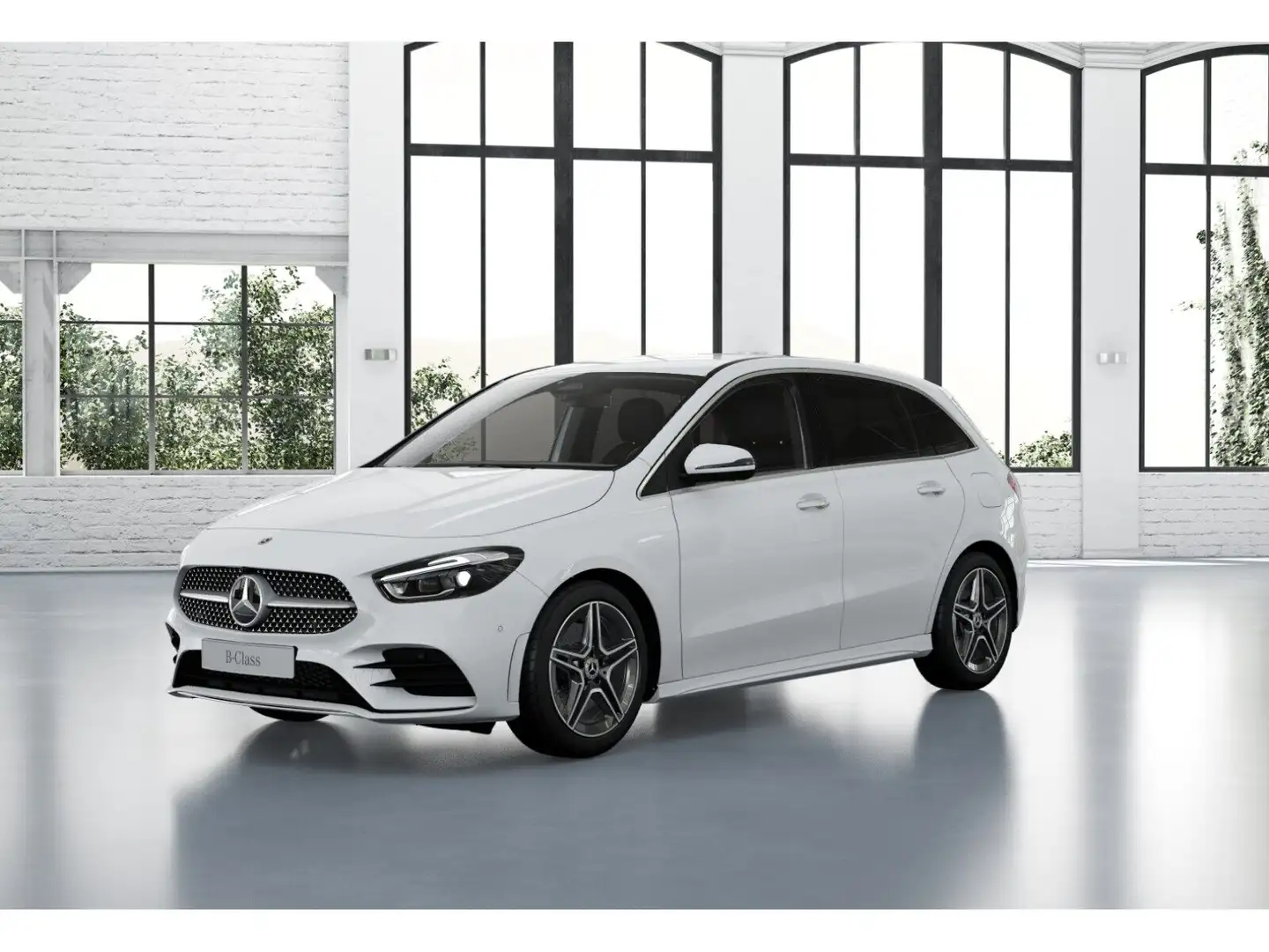 Mercedes-Benz B 220 d AMG-Premium Mulitbeam Standh. Kamera Weiß - 1