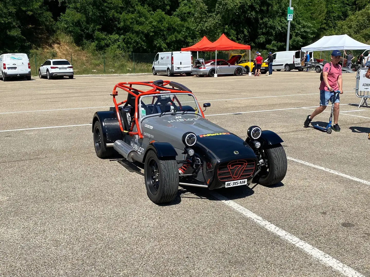 Caterham Seven 270 cup kit ORECA Gris - 1