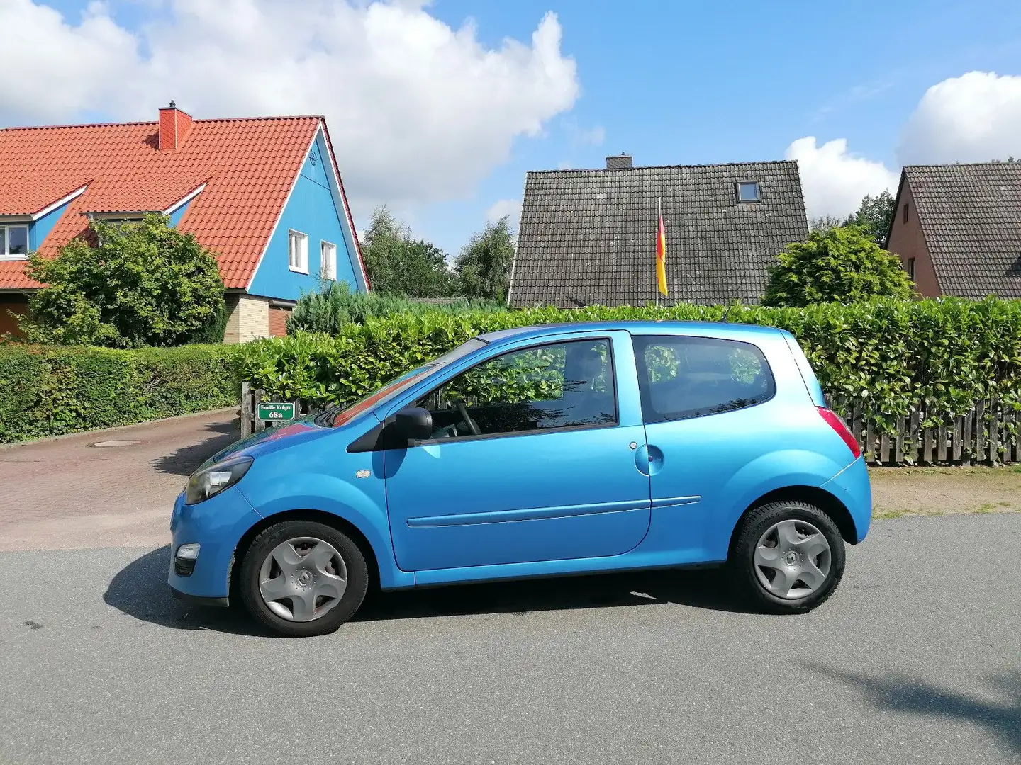 Renault Twingo Expression 1Hd*TÜV 2/27*nur 50Tkm*Klima! Blau - 2