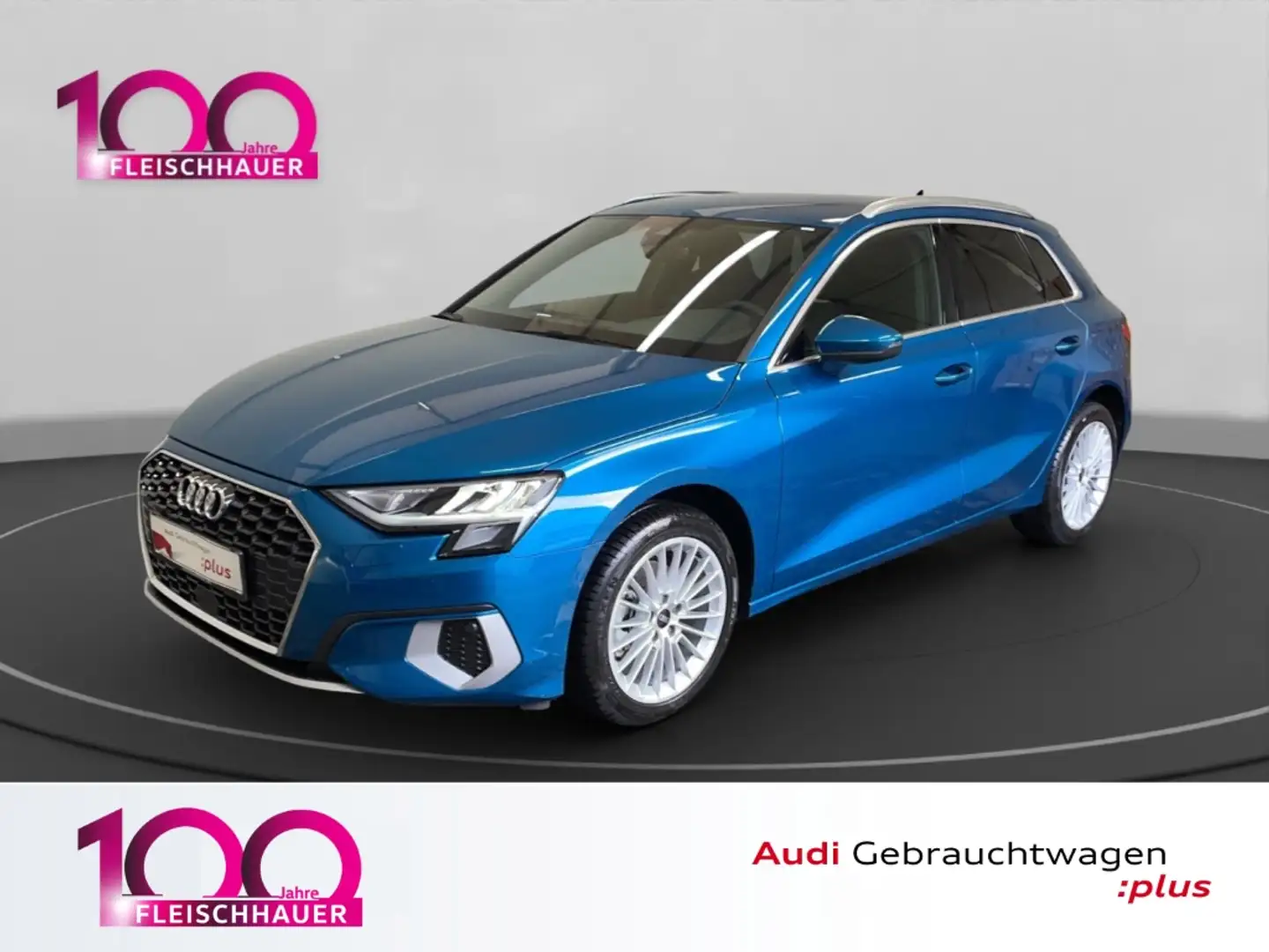 Audi A3 Sportback 30 TDI advanced LED SHZ Carplay Blu/Azzurro - 1