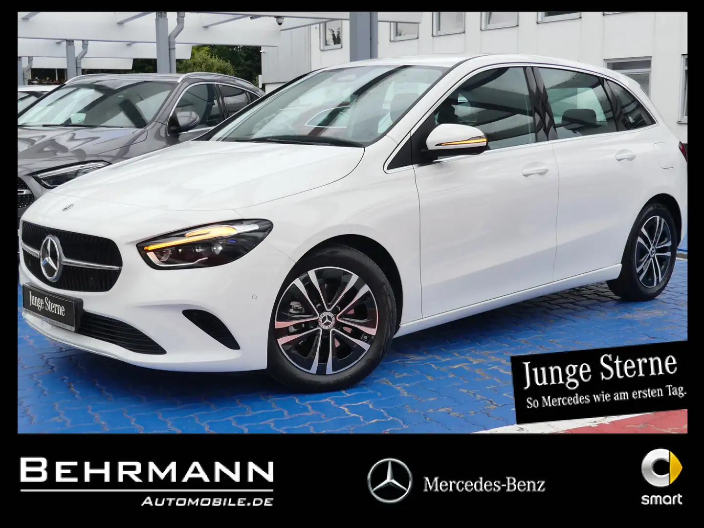 Mercedes-Benz B 200 B 200 Progressive +R-Kamera+AHK+LED-Scheinw+MBUX Weiß - 1