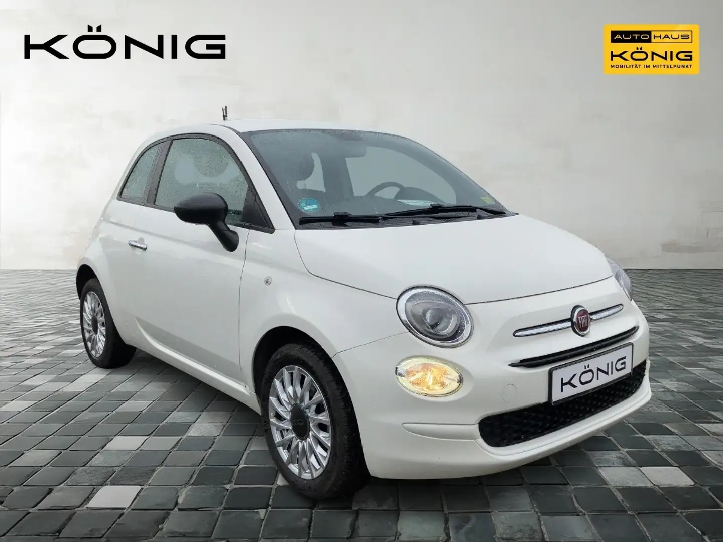 Fiat 500 Klima, Carplay Blanc - 2