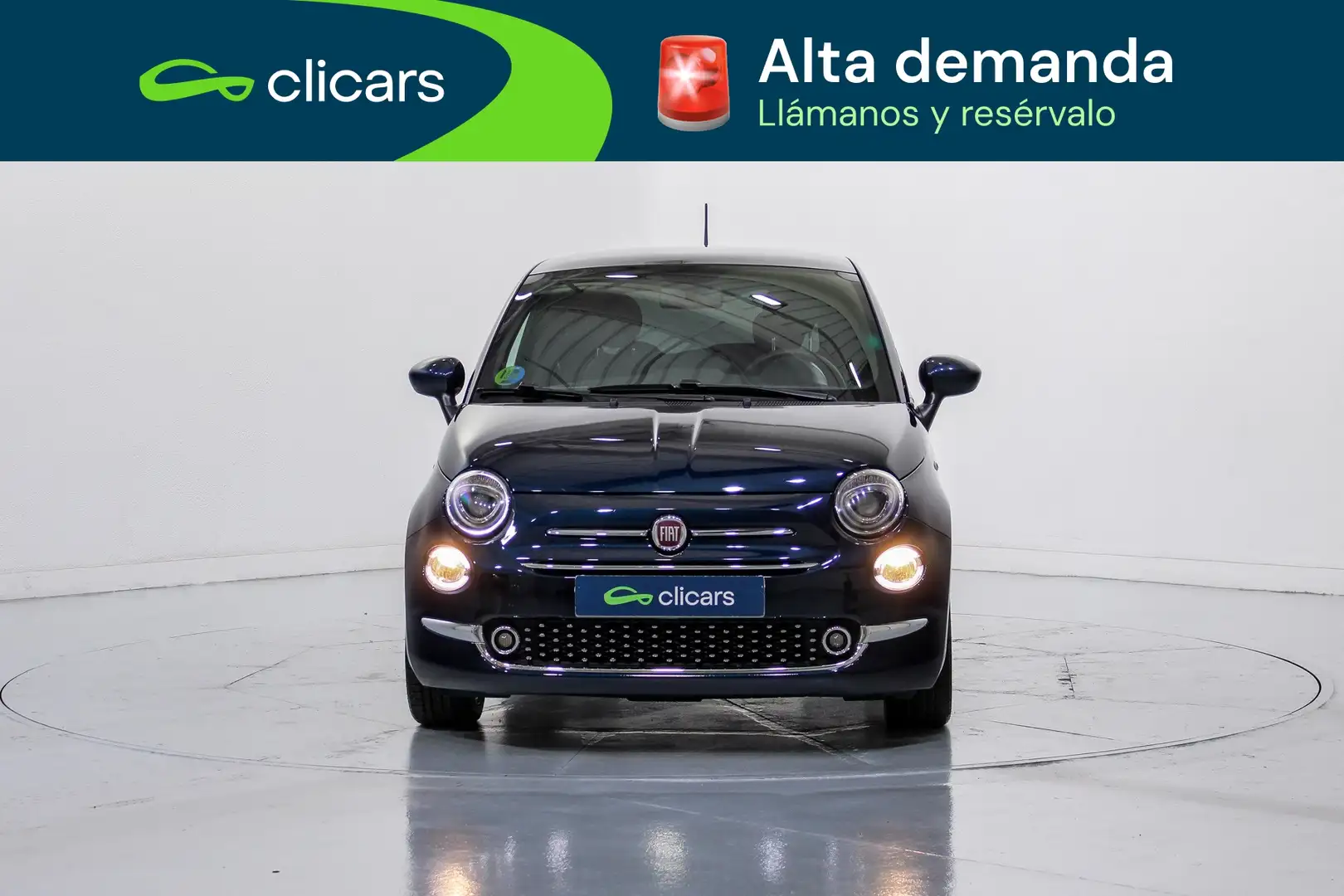 Fiat 500 1.0 Hybrid Monotrim 52kW Azul - 2
