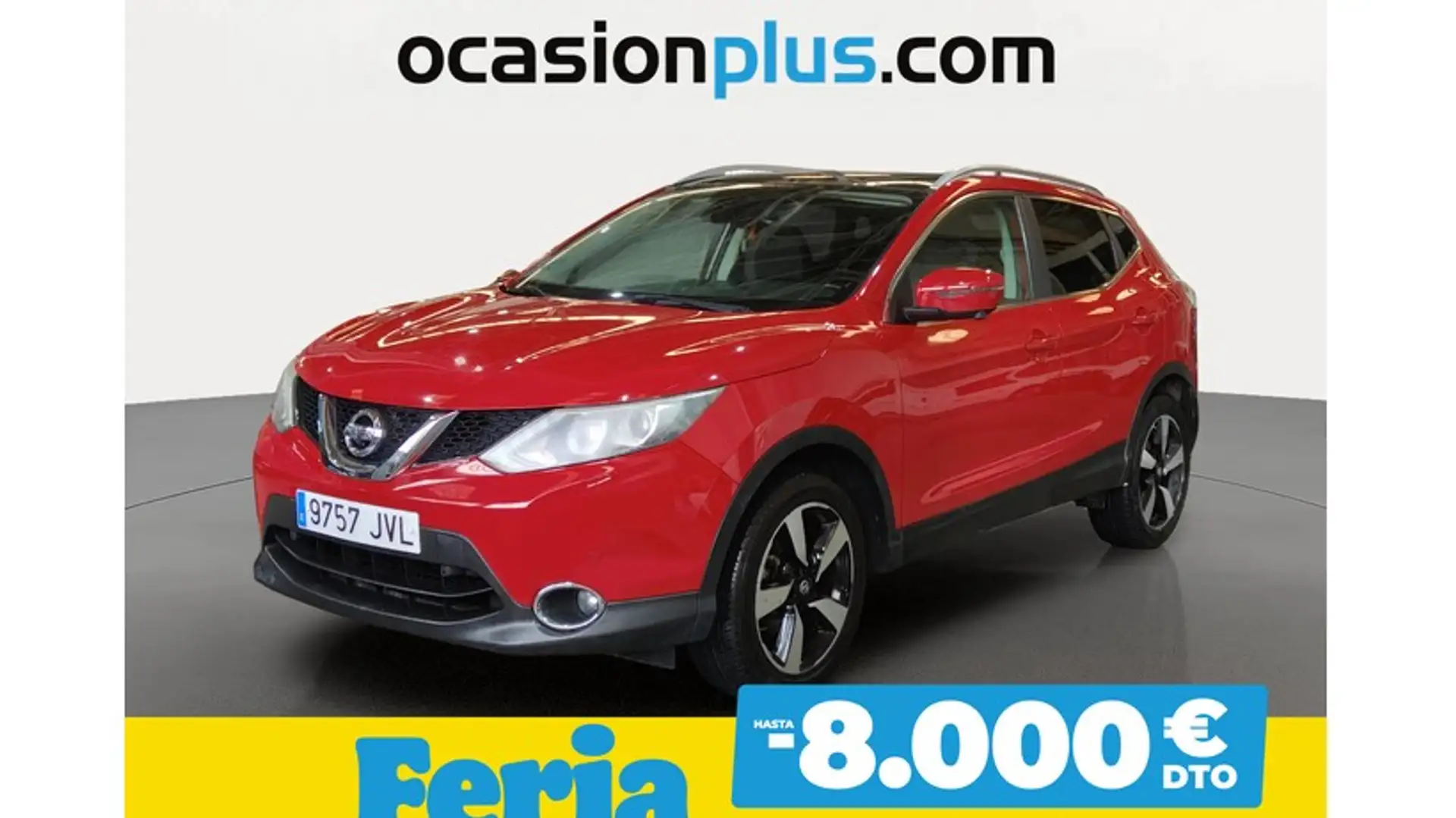 Nissan Qashqai 1.5dCi N-Connecta 4x2 Rood - 1