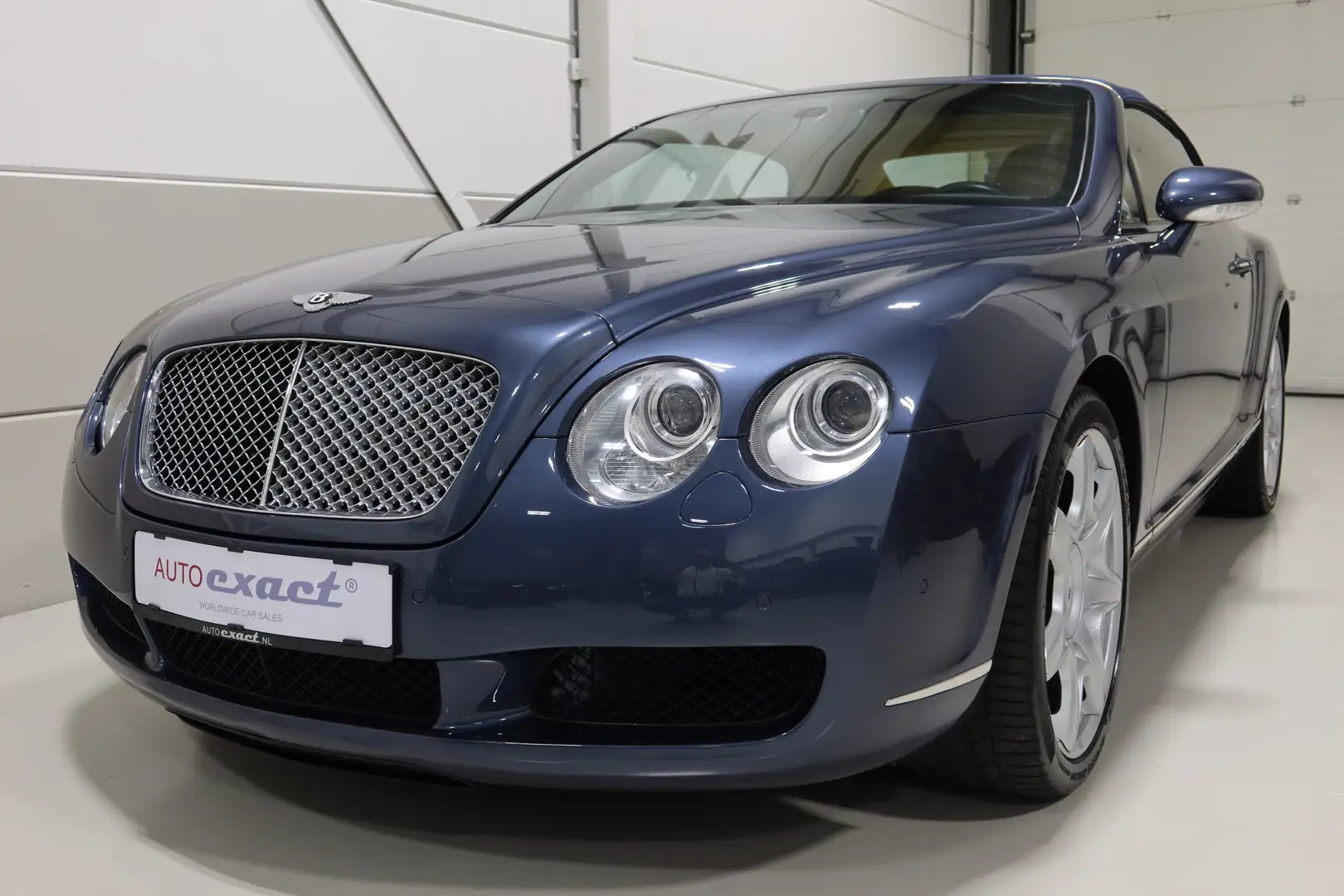 Bentley Continental GTC 6.0 W12 eerste eigenaar origineel nederlands Azul - 1
