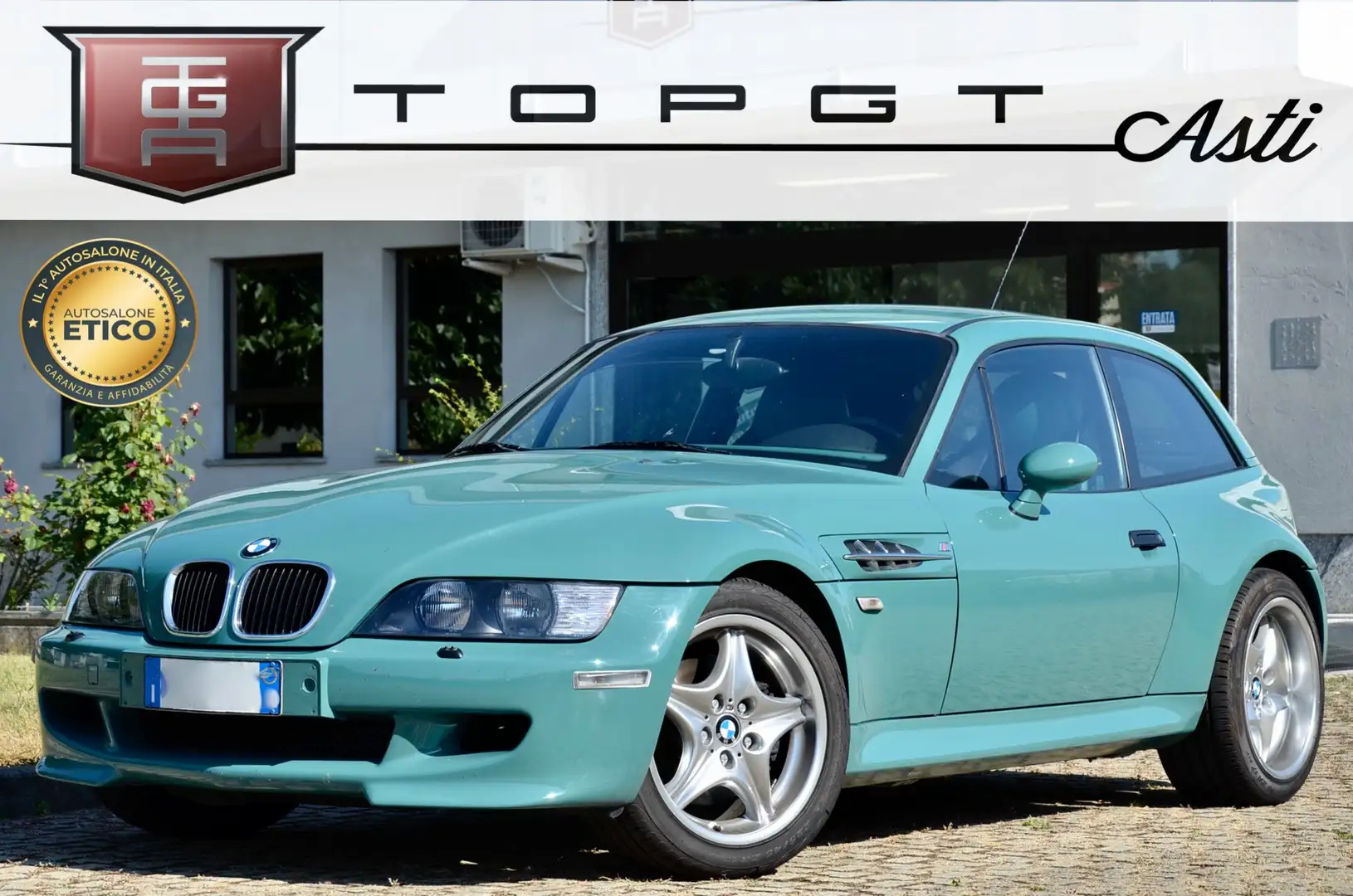 BMW Z3 M Coupe 3.2 321cv PERFETTA, SERVICE BOOK BMW Verde - 1