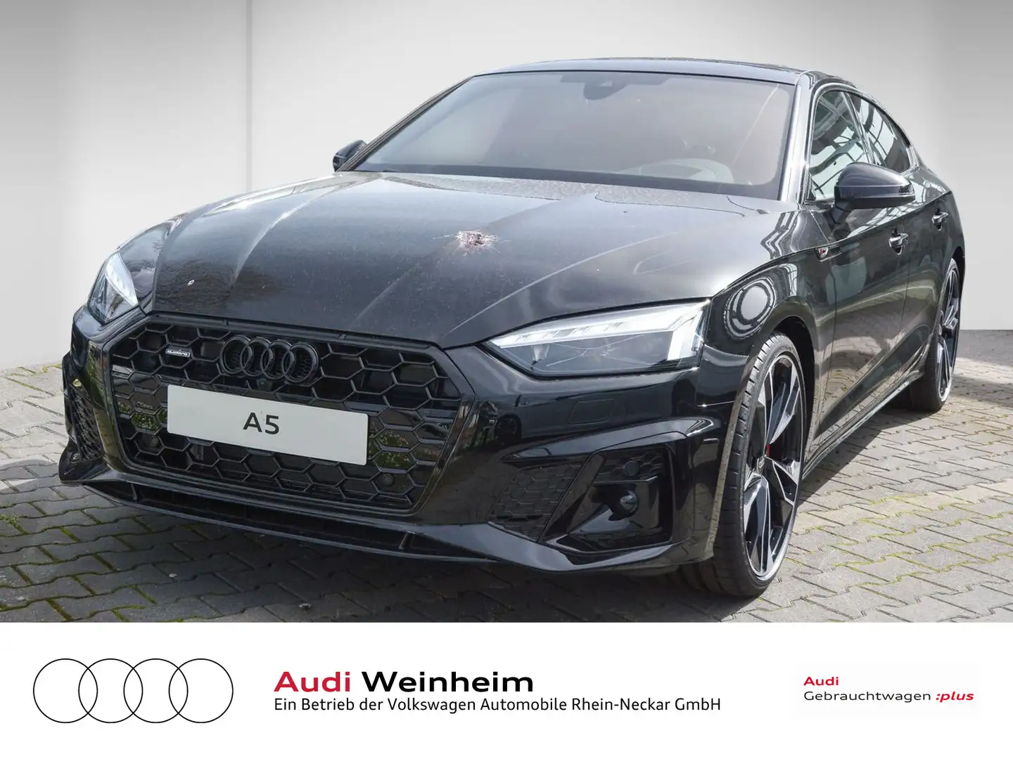 Audi A5 S line 40 TDI quattro S tronic Schwarz - 2