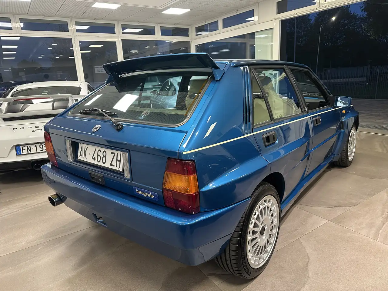 Lancia Delta EVOLUZIONE BLU LAGOS 1/215 ESEMPLARI, foto 4