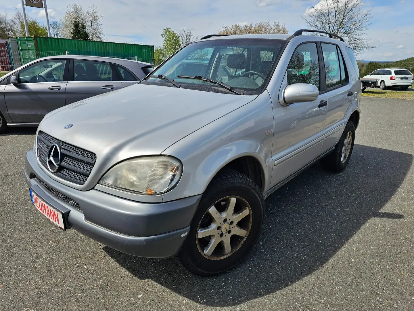 Mercedes-Benz ML 230 4Matic Vollleder Klimaanlage AHK HU 01/2026 Silber - 1