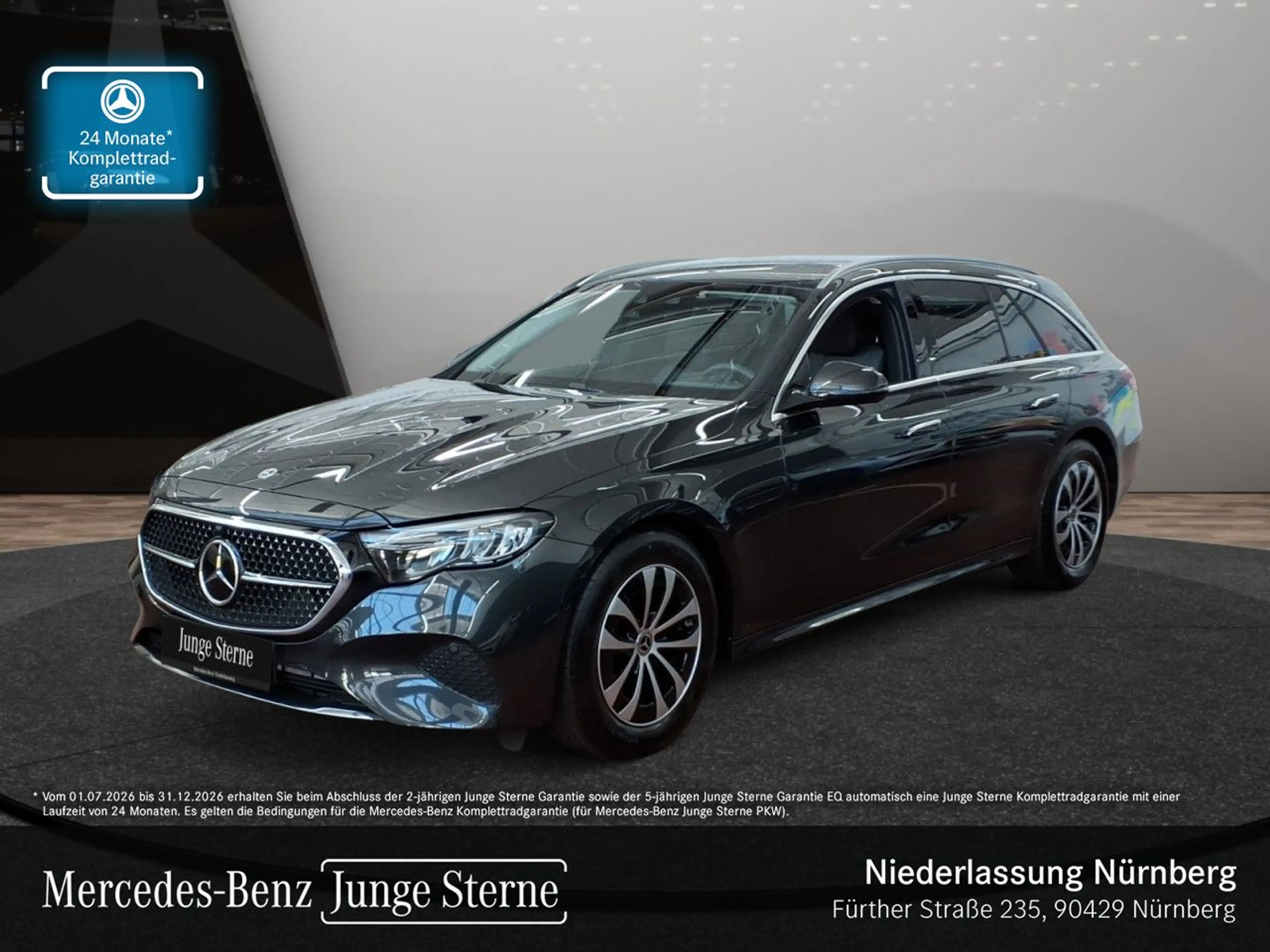 Mercedes-Benz E 200 T Avantgarde Fahrass WideScreen Distr. LED