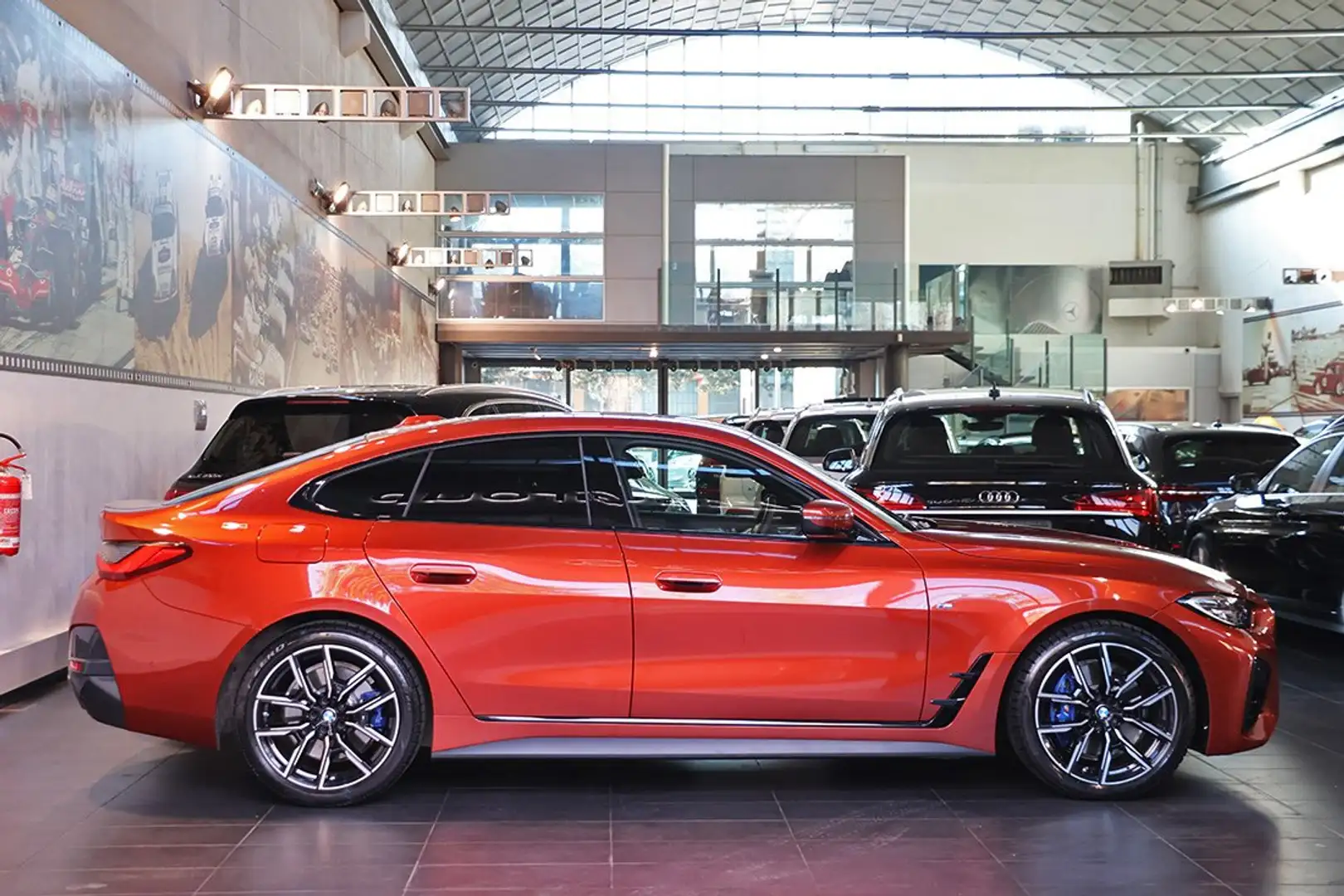 BMW 420 d xDrive 48V Gran Coupé MSport -PRO/FRENI M/19" Arancione - 2