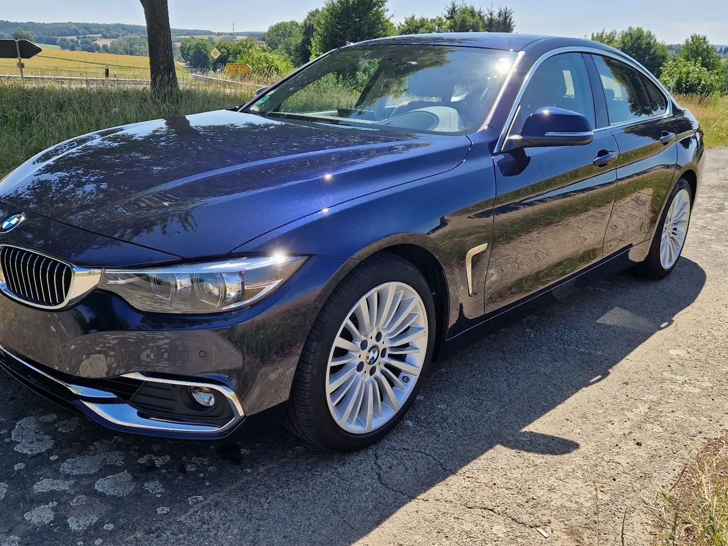 BMW 420 420 i Luxury Line Blau - 1