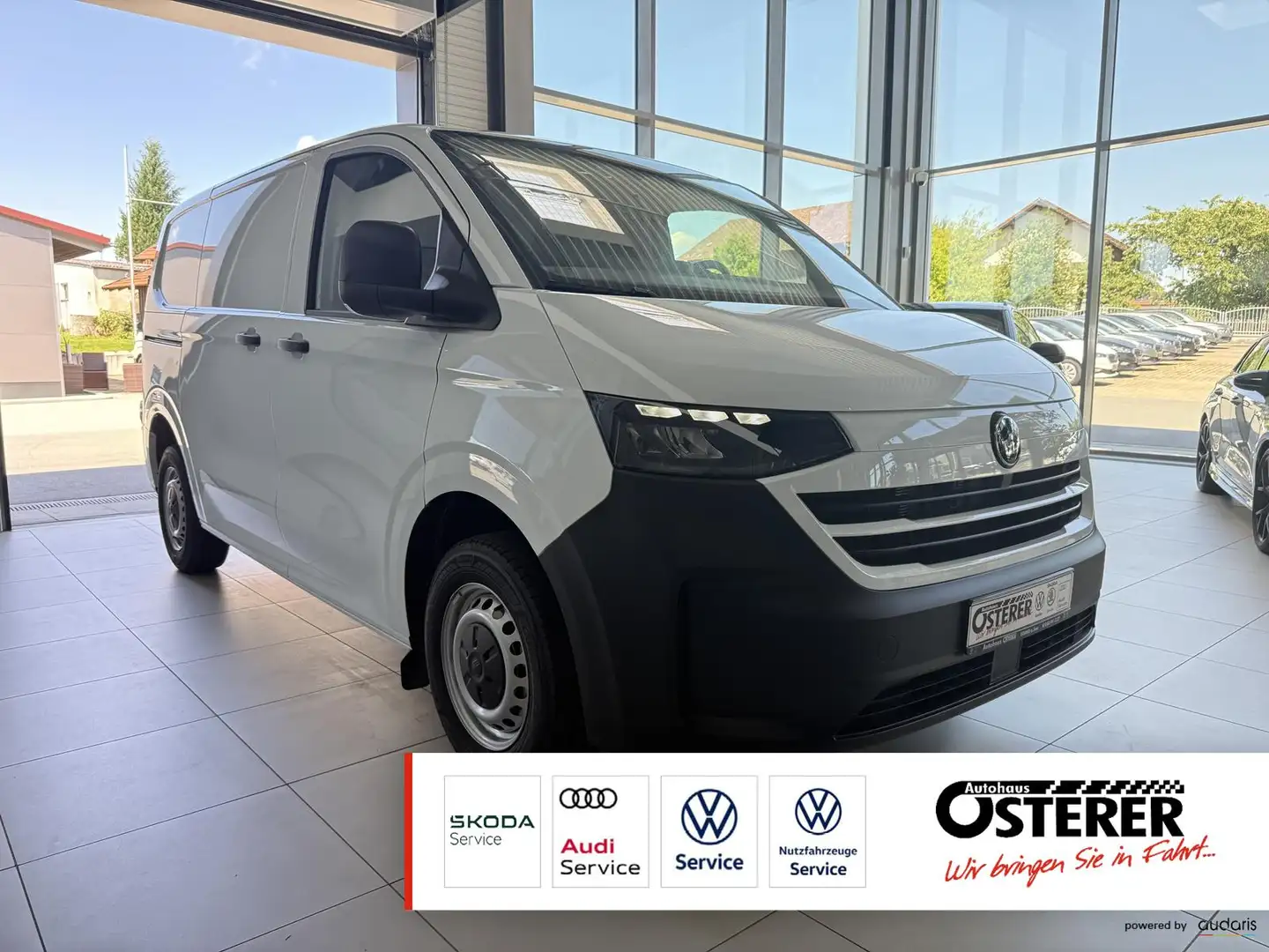 Volkswagen T7 Kastenwagen 2.0 TDI-5 Jahre Garantie-AHK-LED-Klima-Einparkhilf Weiß - 1