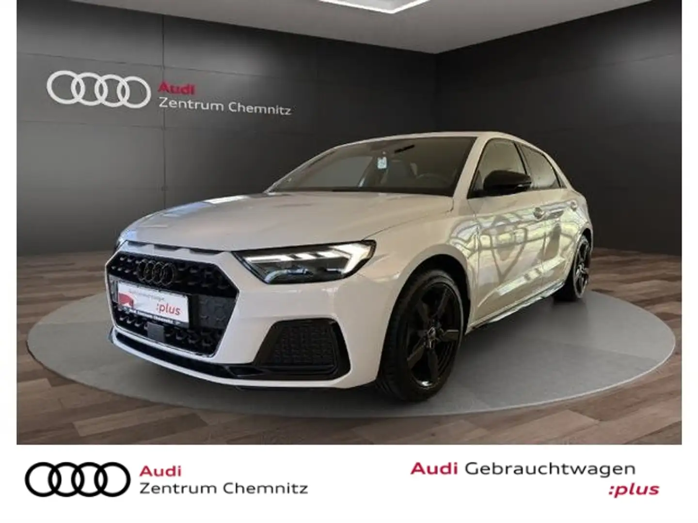 Audi A1 Sportback 30 TFSI S tr. LINE+LED+NAVI MMI Weiß - 1