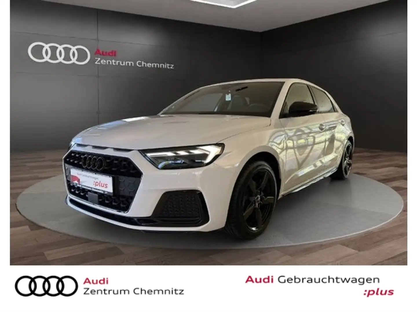 Audi A1 Sportback 30 TFSI S tr. LINE+LED+NAVI MMI Weiß - 1