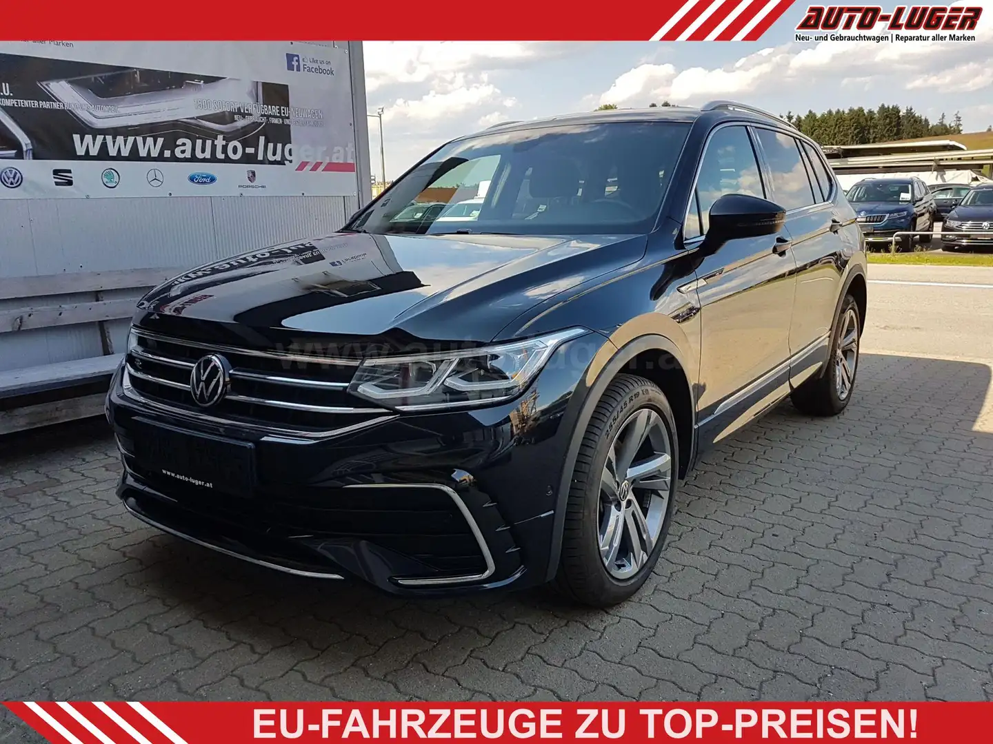 Volkswagen Tiguan Allspace R-Line 4Motion 2.0 TDI 110 kW (150 PS), Doppelk... Noir - 1