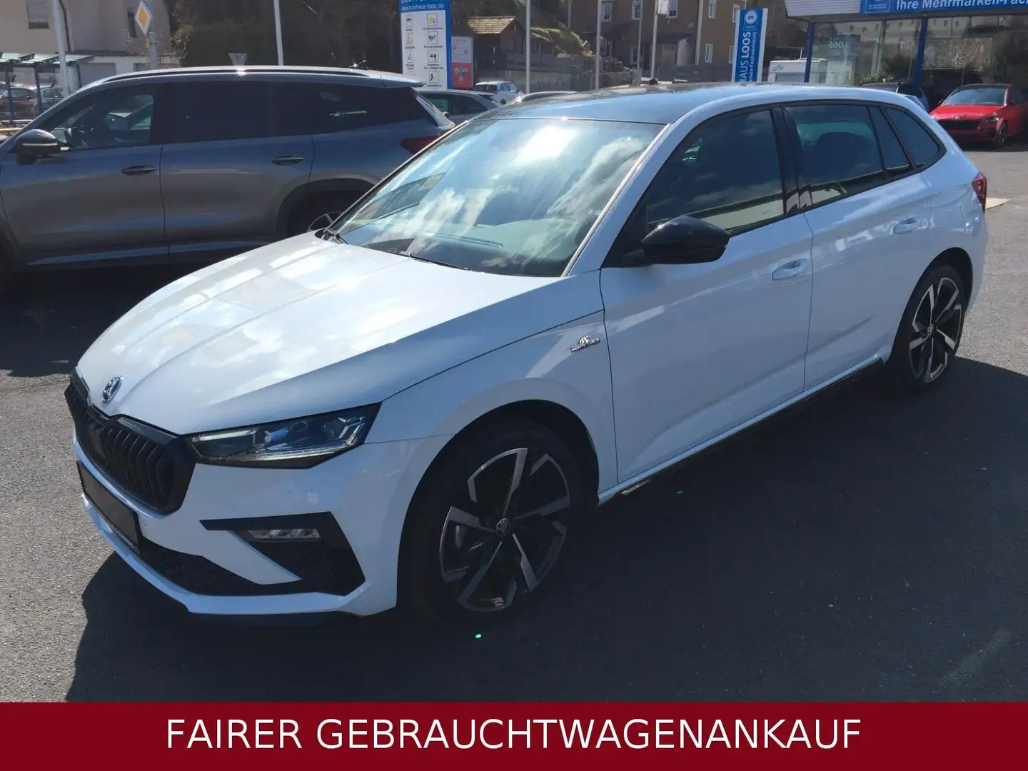Skoda Scala SCALA MONTE CARLO 150DSG MATRIX SW AHK VORBEREIT Weiß - 2