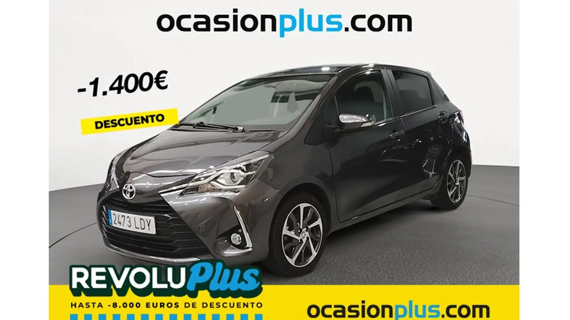 Toyota Yaris 1.5 Feel! Gris - 1