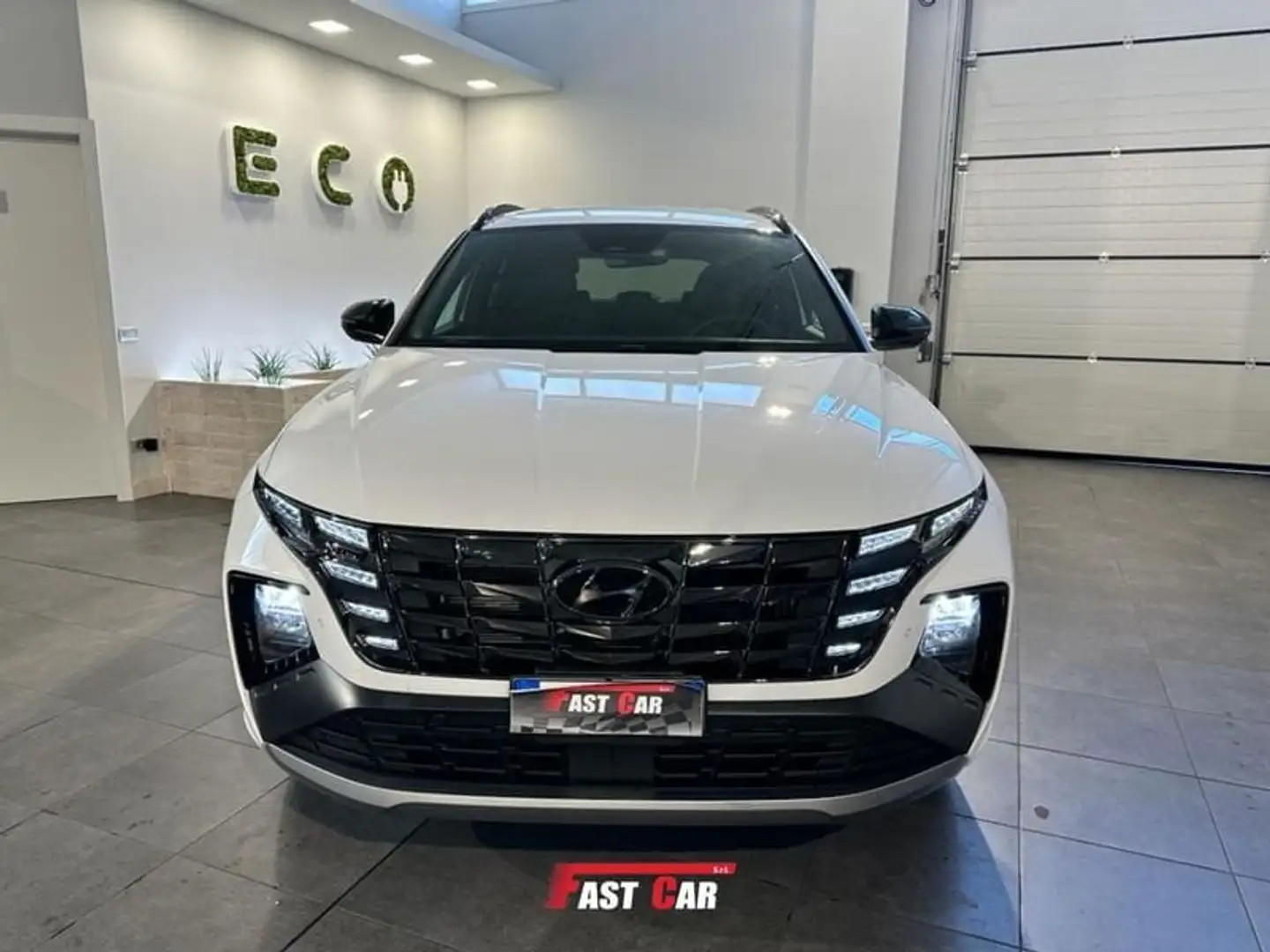Hyundai TUCSON 1.6 HEV 2WD aut. N Line 230cv Bianco - 2