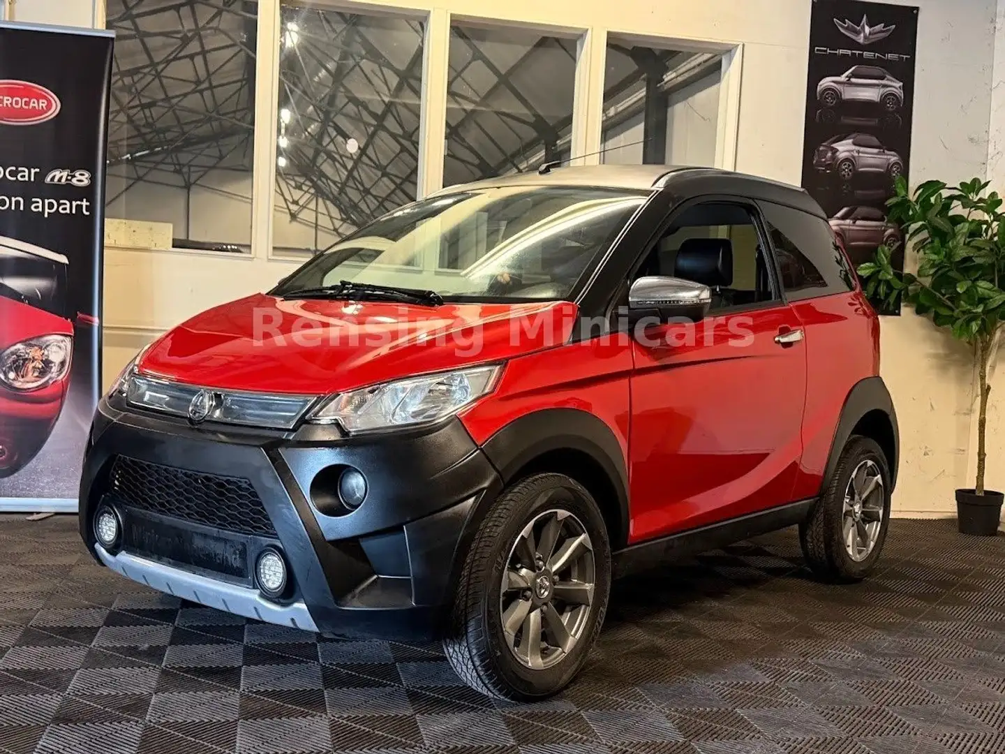 Aixam Crossline XXL S9 Mopedauto Microcar 45 KM Auto Rot - 2