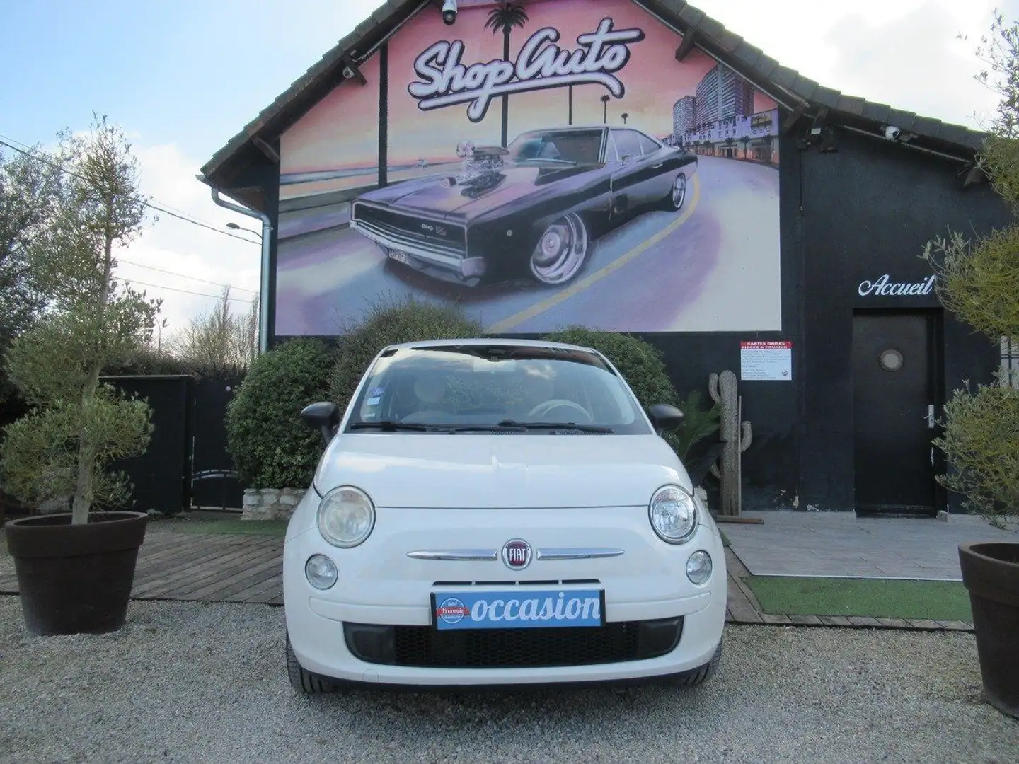 Fiat 500 1.2 69 320210 Blanc - 2