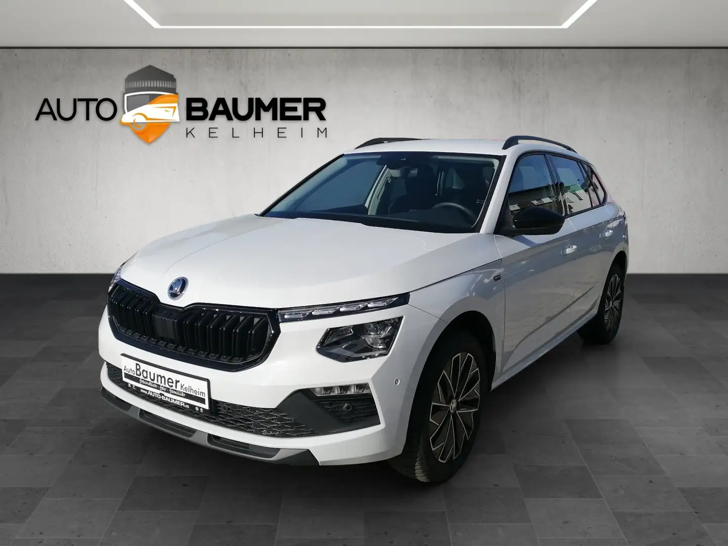 Skoda Kamiq 1.0 TSI Selection DSG AHK ACC KAM TRAVEL Weiß - 1