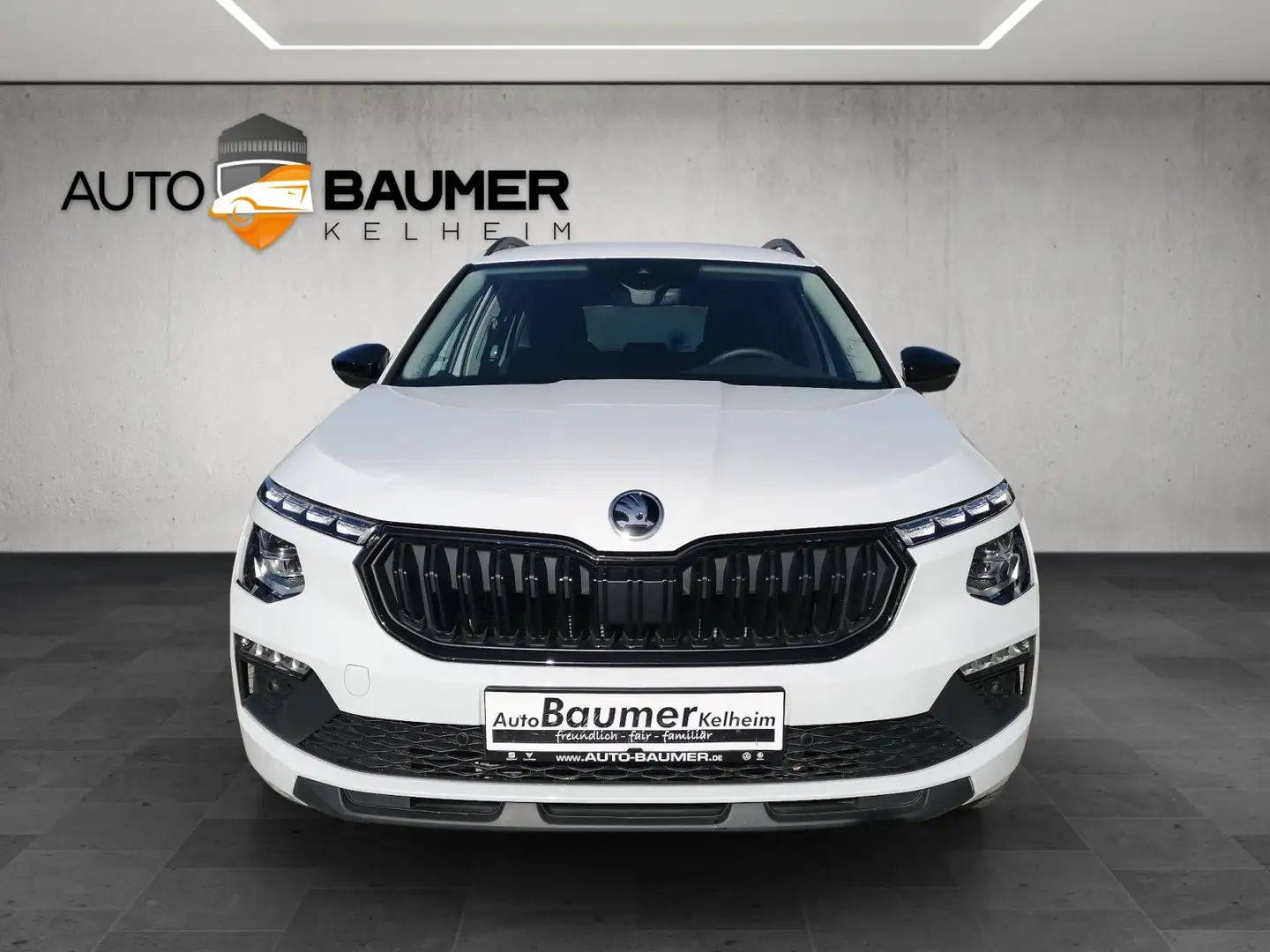 Skoda Kamiq 1.0 TSI Selection DSG AHK ACC KAM TRAVEL Weiß - 2