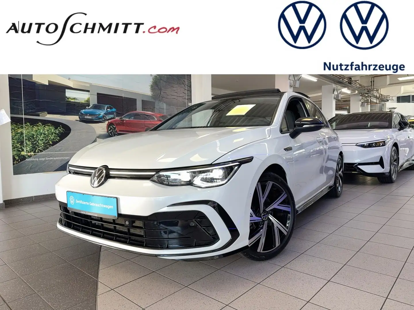 Volkswagen Golf R -Line 1.5 eTSI DSG MATRIX+NAVI+HUD+ACC+AHK Weiß - 1