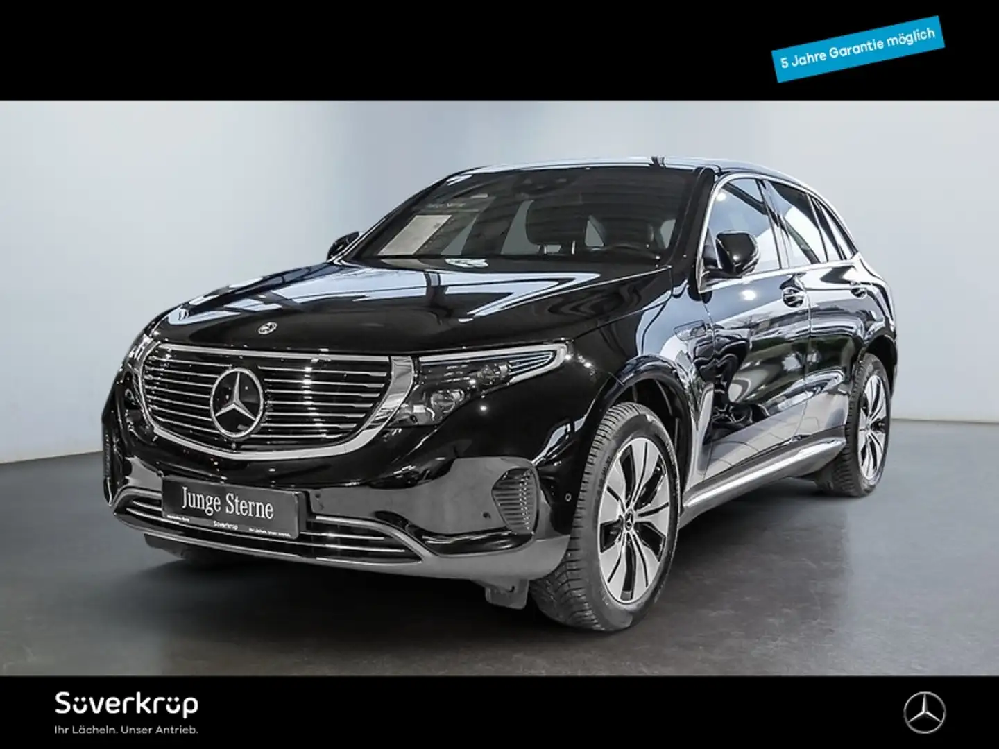 Mercedes-Benz EQC 400 4M MEMO MULTI 360 AHK DISTR KAMERA SPUR Schwarz - 1