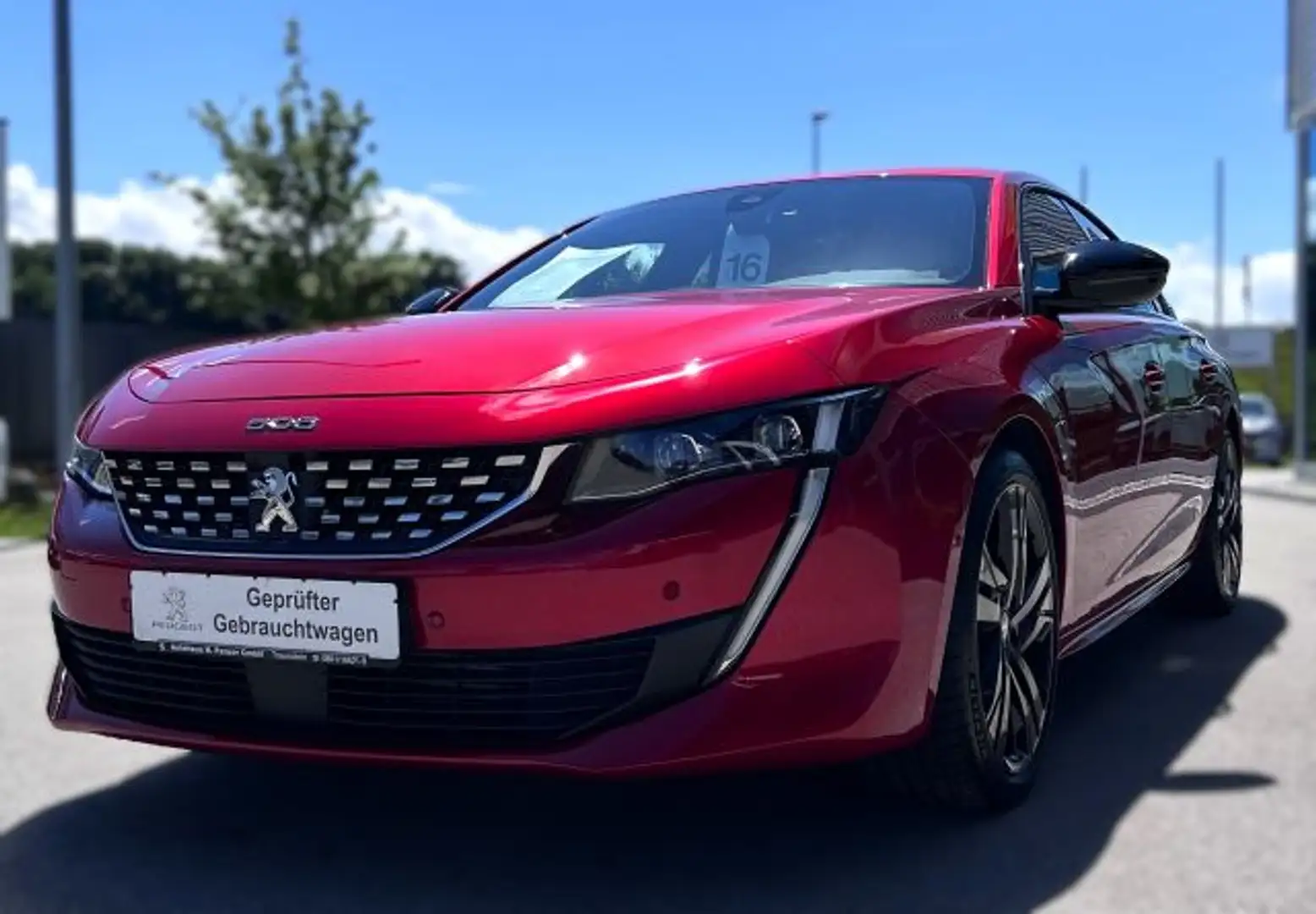 Peugeot 508 GT Pack 225 PureTech EAT8 Rouge - 2