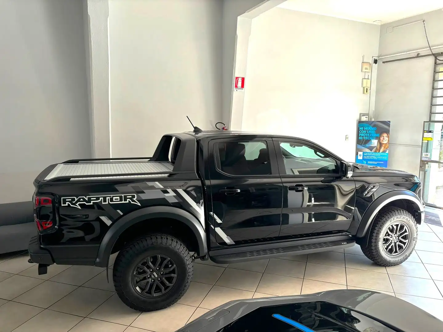 Ford Ranger 3.0 ecoboost V6 292cv Auto 4*4 RAPTOR PACK +GANCIO Nero - 2