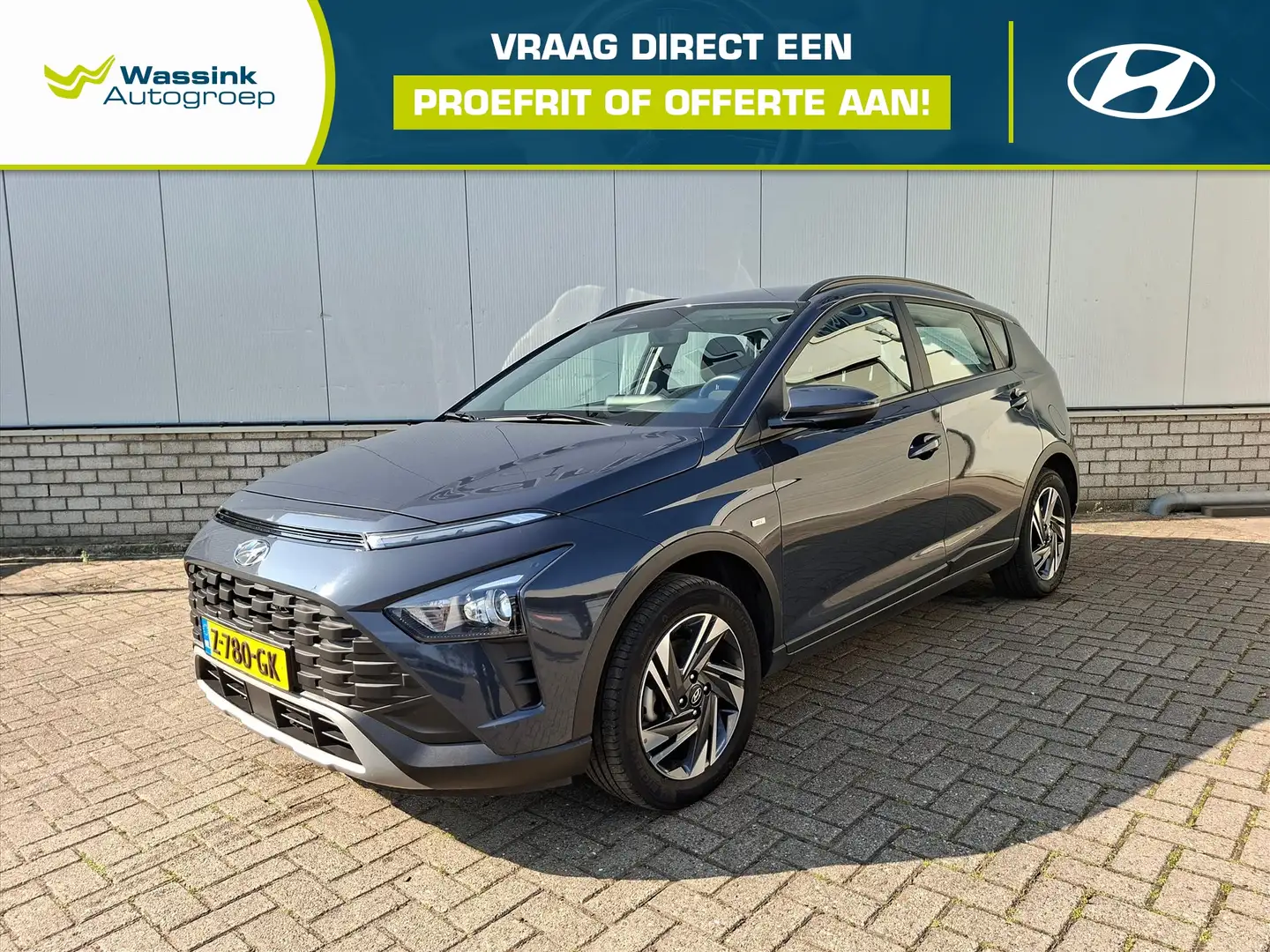 Hyundai BAYON 1.0 T-GDI 48V 100PK Comfort Smart I Navigatie Grijs - 1