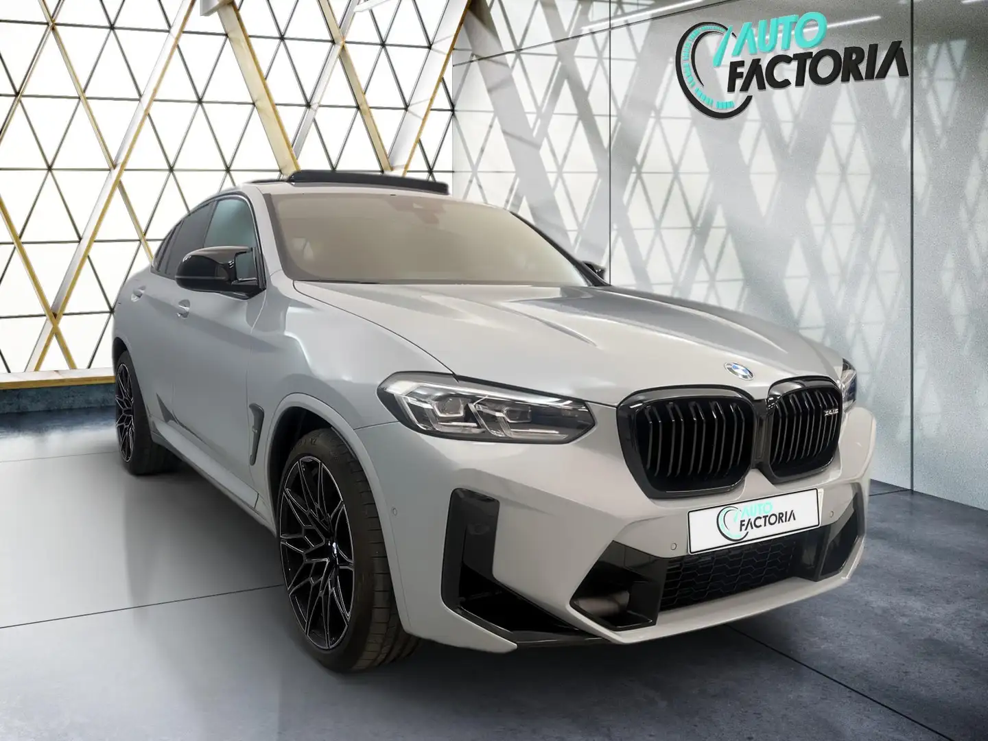 BMW X4 -28% 510cv BVA8 4x4 M Competition +T.PANO+GPS+CUIR Gris - 2