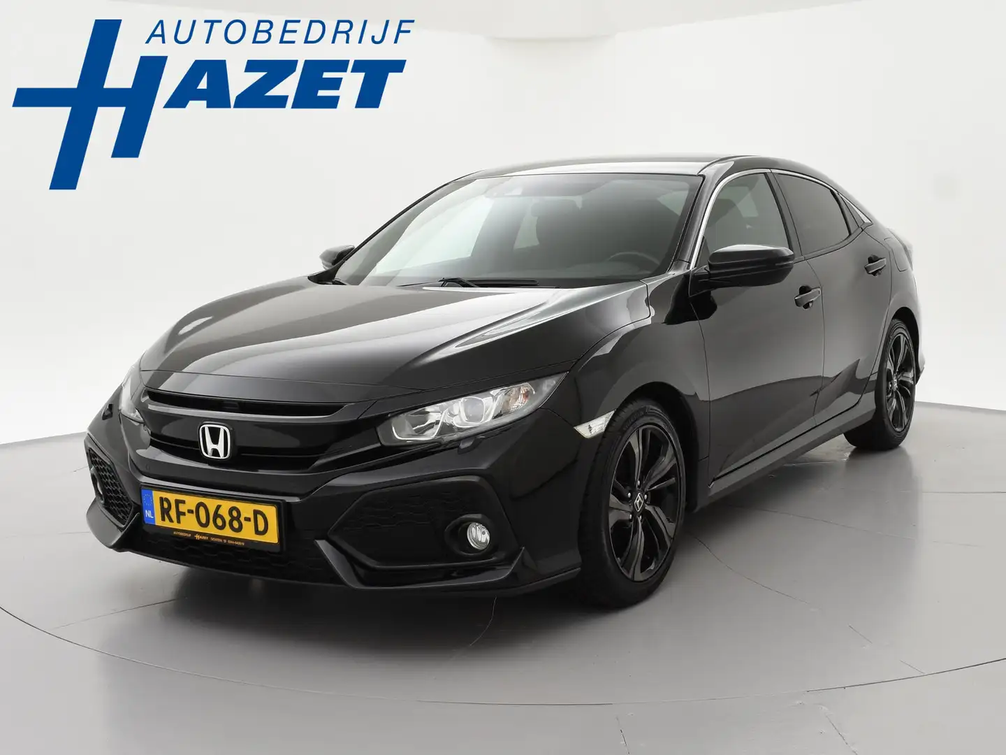 Honda Civic 1.0 i-VTEC 129 PK AUT. ELEGANCE + ADAPTIVE CRUISE Zwart - 1