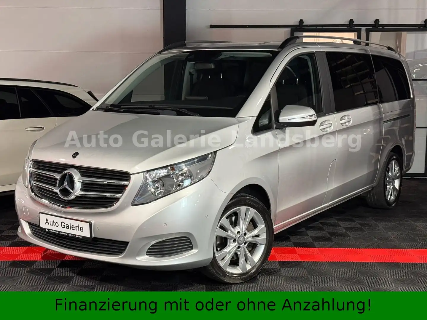 Mercedes-Benz V 250 V250d 4Matic*Lang*Edition*7-Sitzer*Comand*AHK* Argento - 1