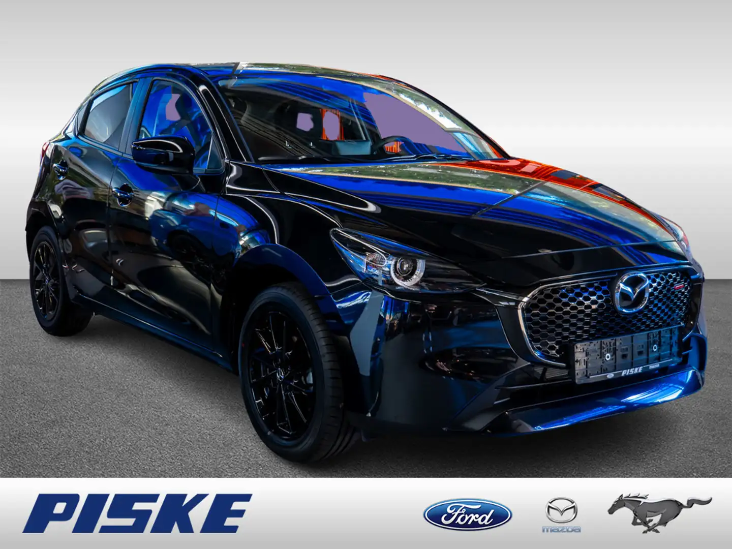 Mazda 2 HOMURA GJR USB FSE KLIMA PDC SHZ KAMERA Schwarz - 1