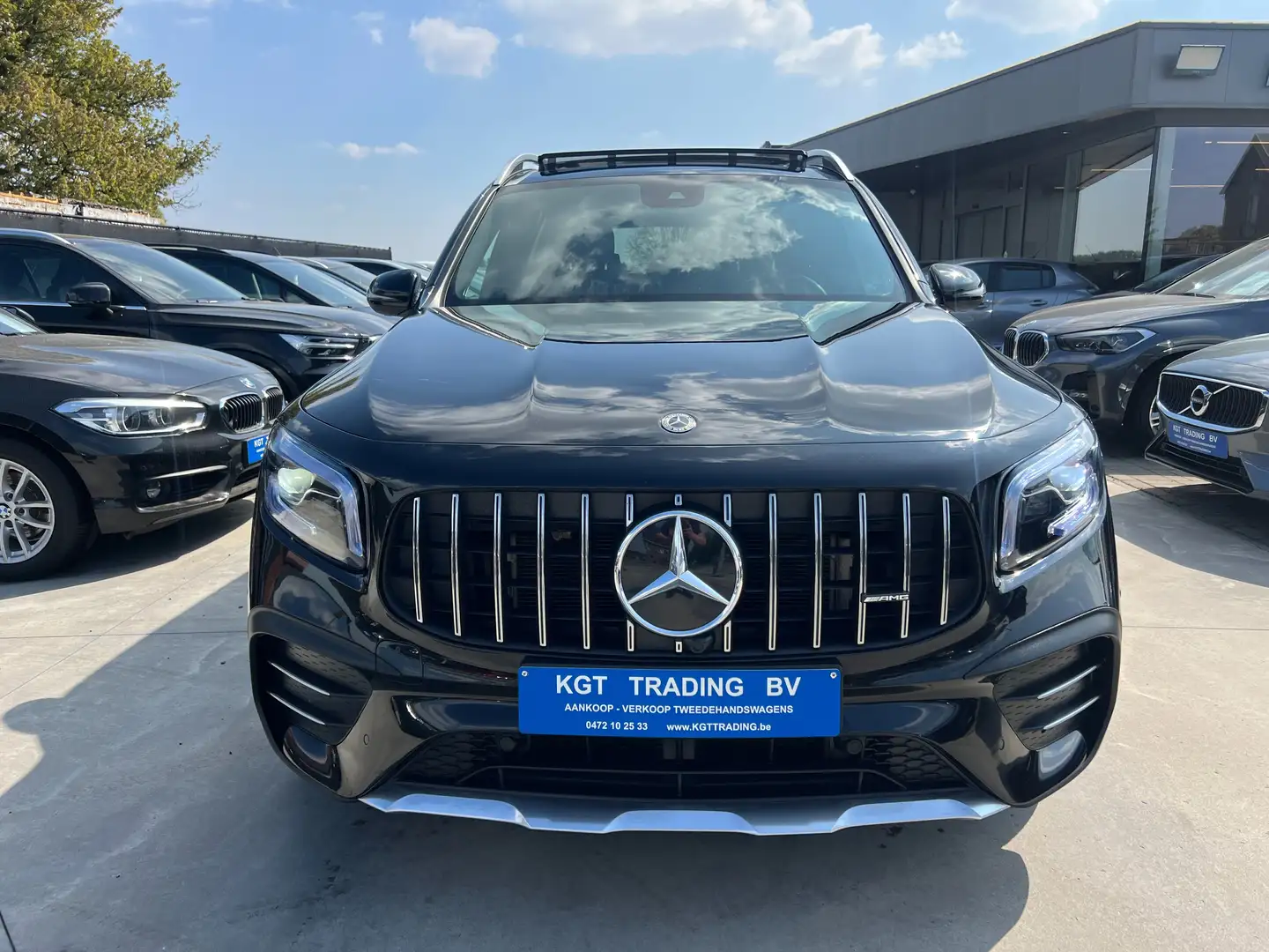 Mercedes-Benz GLB 35 AMG 4 MATIC 7 ZIT NAVIGATIE LEDER OPENDAK BURMESTER Noir - 2